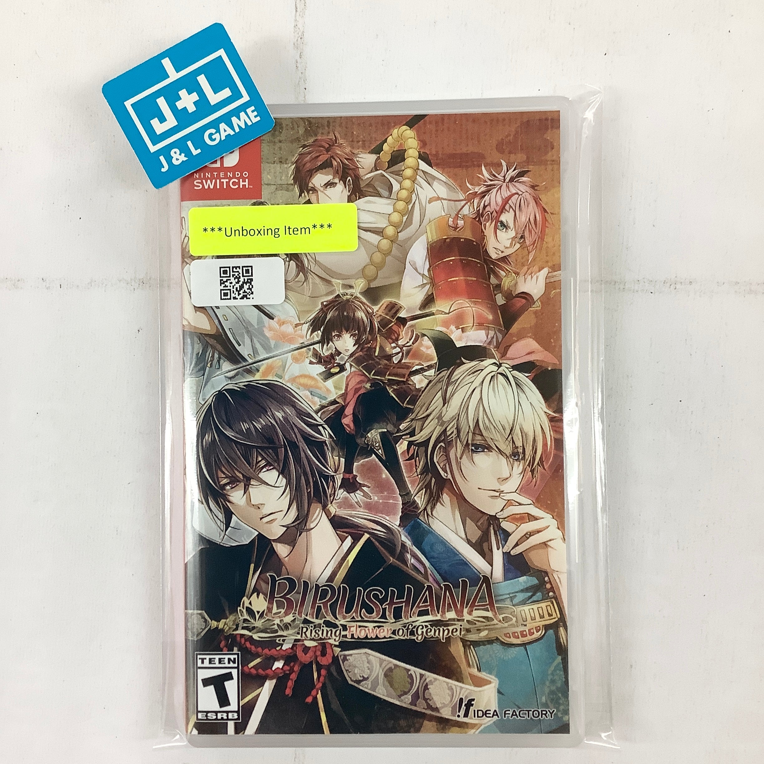 Birushana: Rising Flower of Genpei - (NSW) Nintendo Switch [UNBOXING] Video Games Idea Factory International   