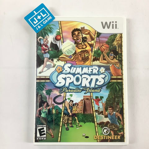 Summer Sports: Paradise Island - Nintendo Wii [Pre-Owned] Video Games Destineer   