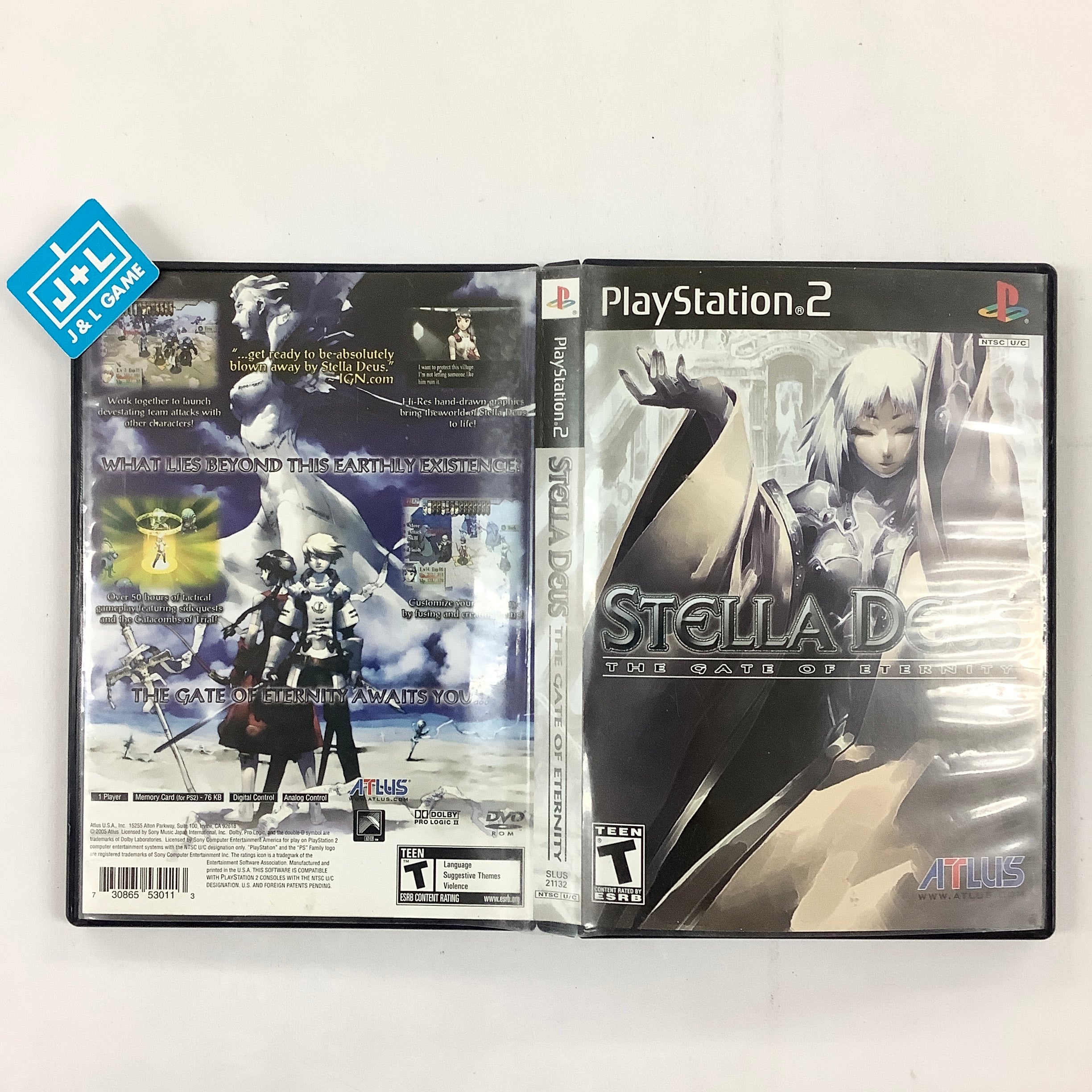 Stella Deus: The Gate of Eternity - (PS2) PlayStation 2 [Pre-Owned] Video Games Atlus   