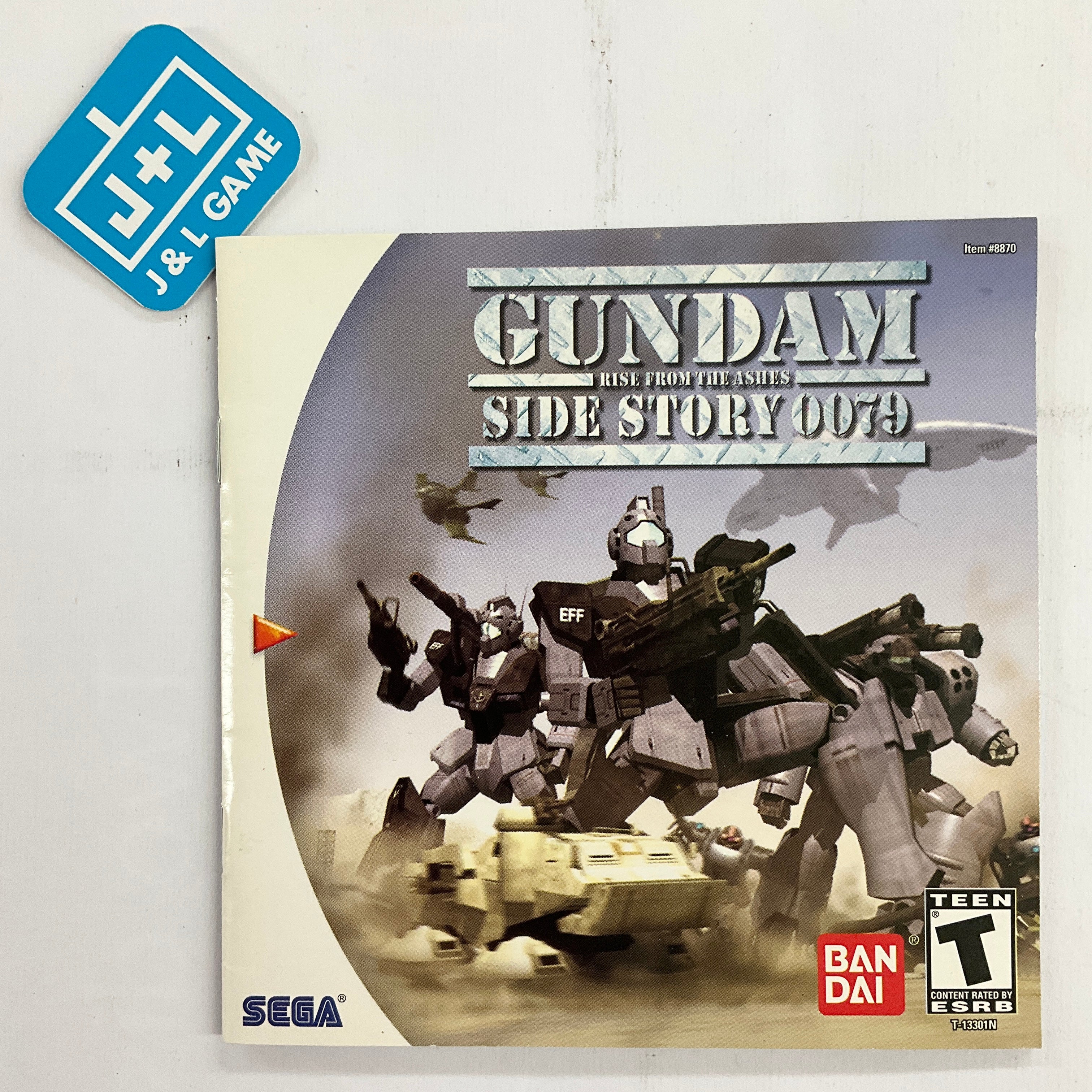 Gundam Side Story 0079: Rise from the Ashes - (DC) SEGA Dreamcast