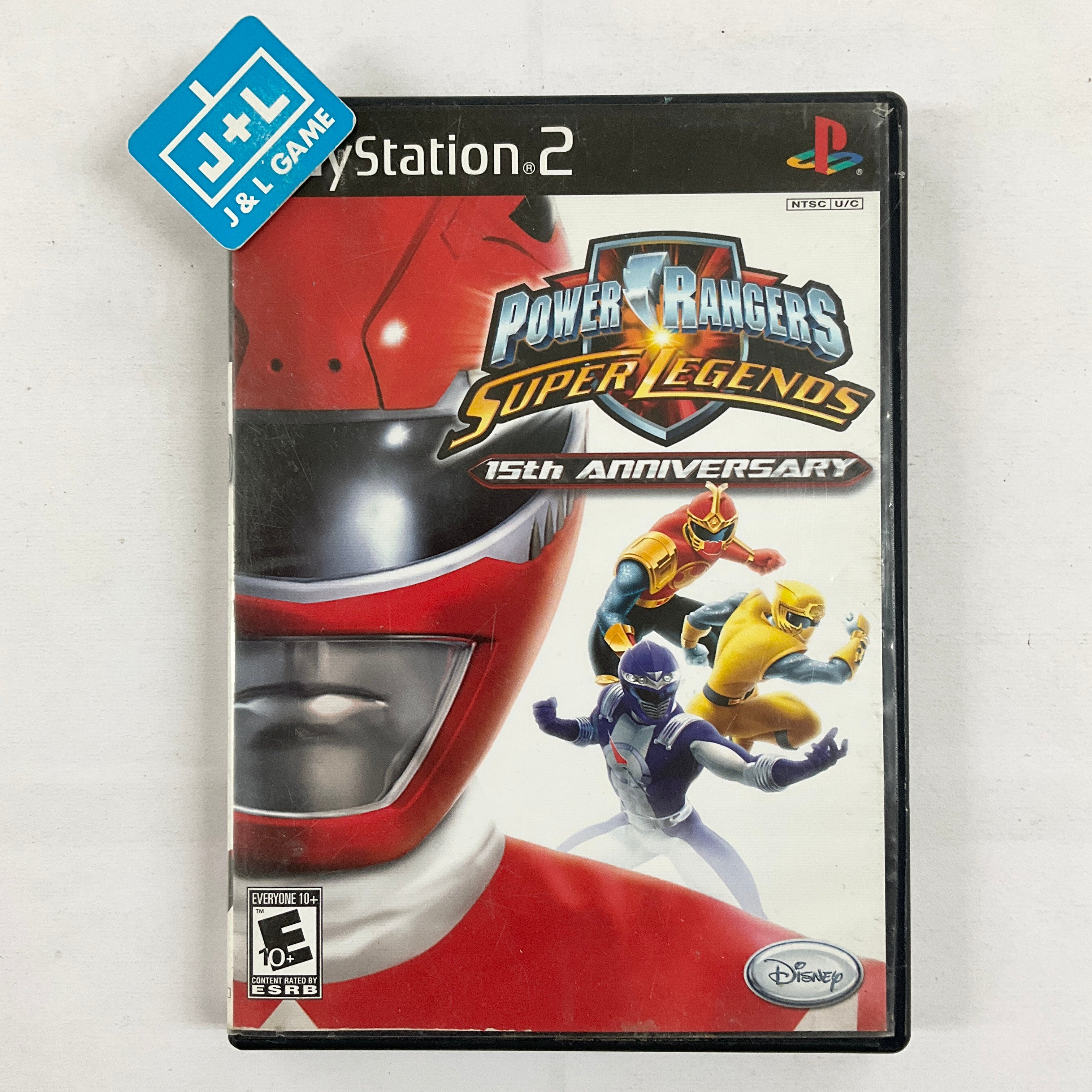Power Rangers: Super Legends - 15th Anniversary - (PS2) PlayStation 2 [Pre-Owned] Video Games Disney Interactive Studios   