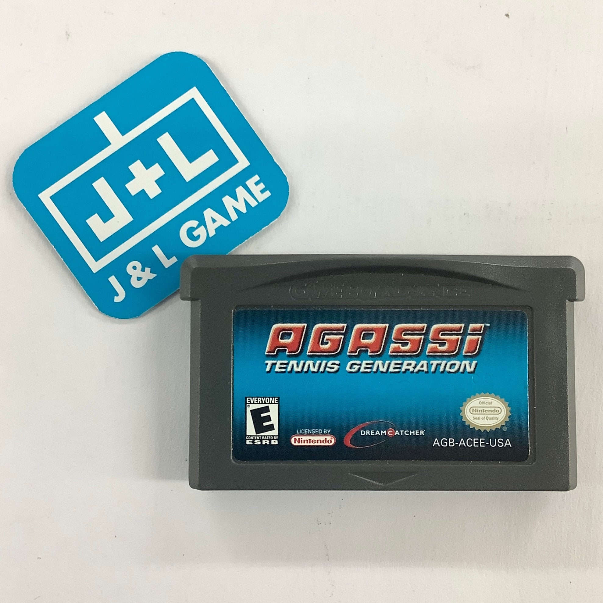 Agassi Tennis Generation 2002 - (GBA) Game Boy Advance [Pre-Owned] Video Games DreamCatcher Interactive   