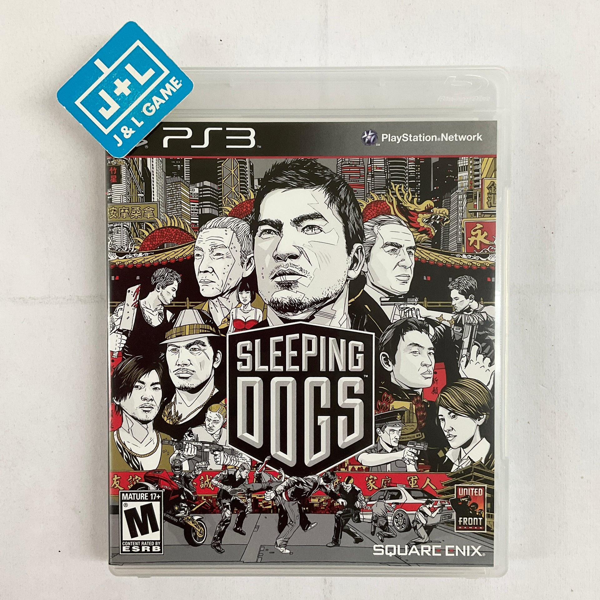 JEU PS3 SLEEPING DOGS COMPLET / FONCTIONNE / FRANCE PAL