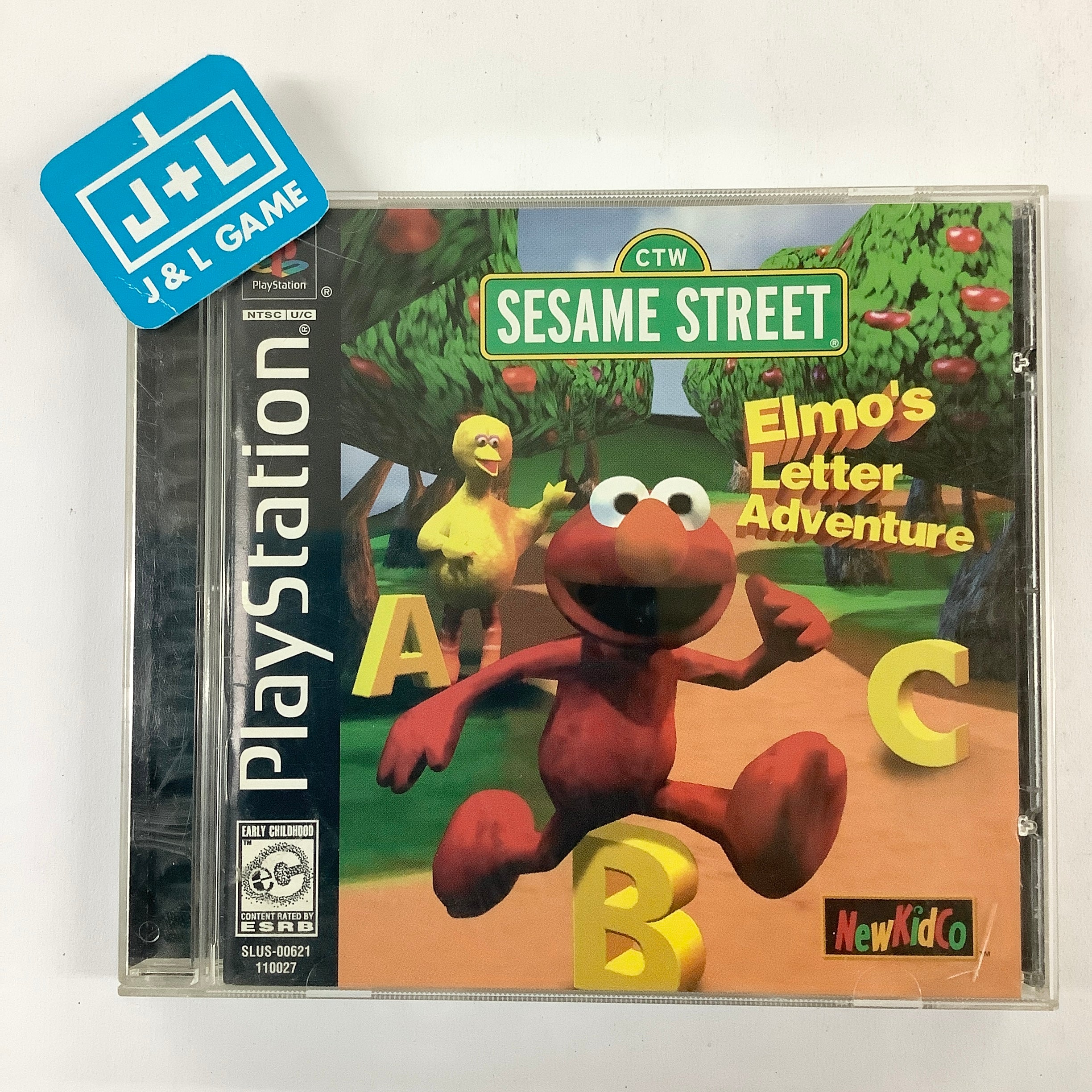 Sesame Street: Elmo's Letter Adventure - (PS1) PlayStation 1 [Pre-Owned] Video Games NewKidCo   