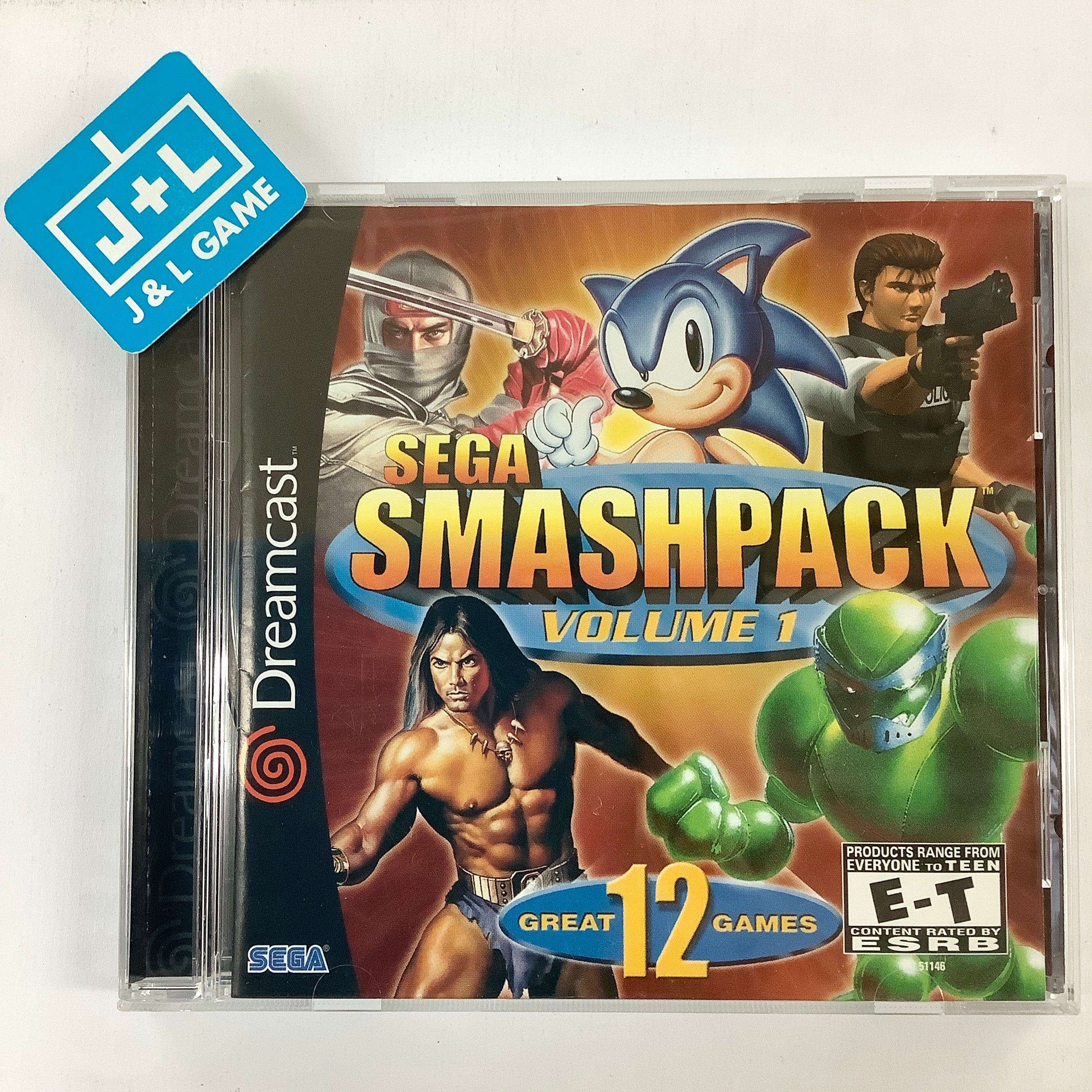 Sega Smash Pack Volume 1 - (DC) SEGA Dreamcast [Pre-Owned] Video Games Sega   