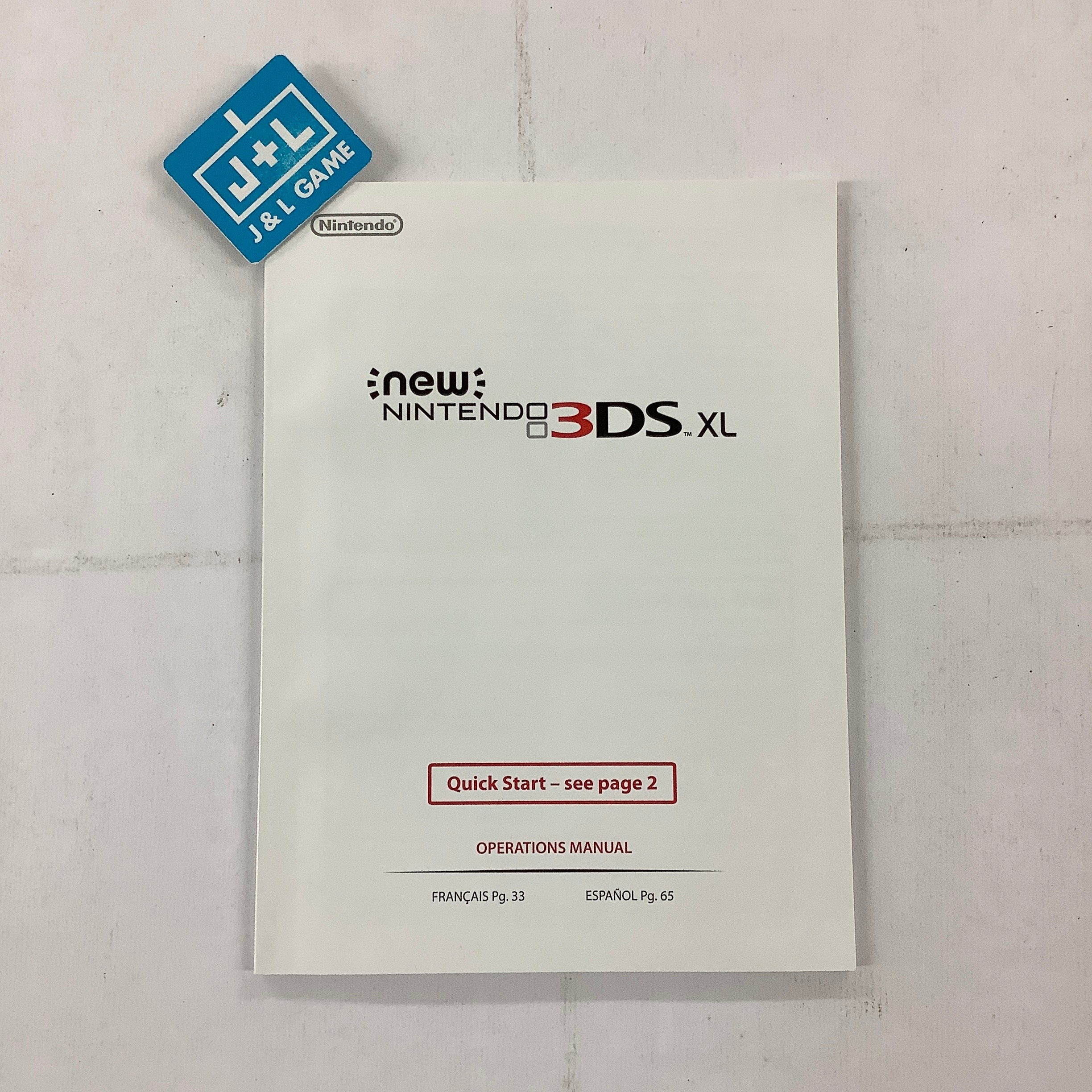 New Nintendo 3DS XL Console (Samus Edition) - (3DS) Nintendo 3DS [Pre-Owned] Consoles Nintendo   