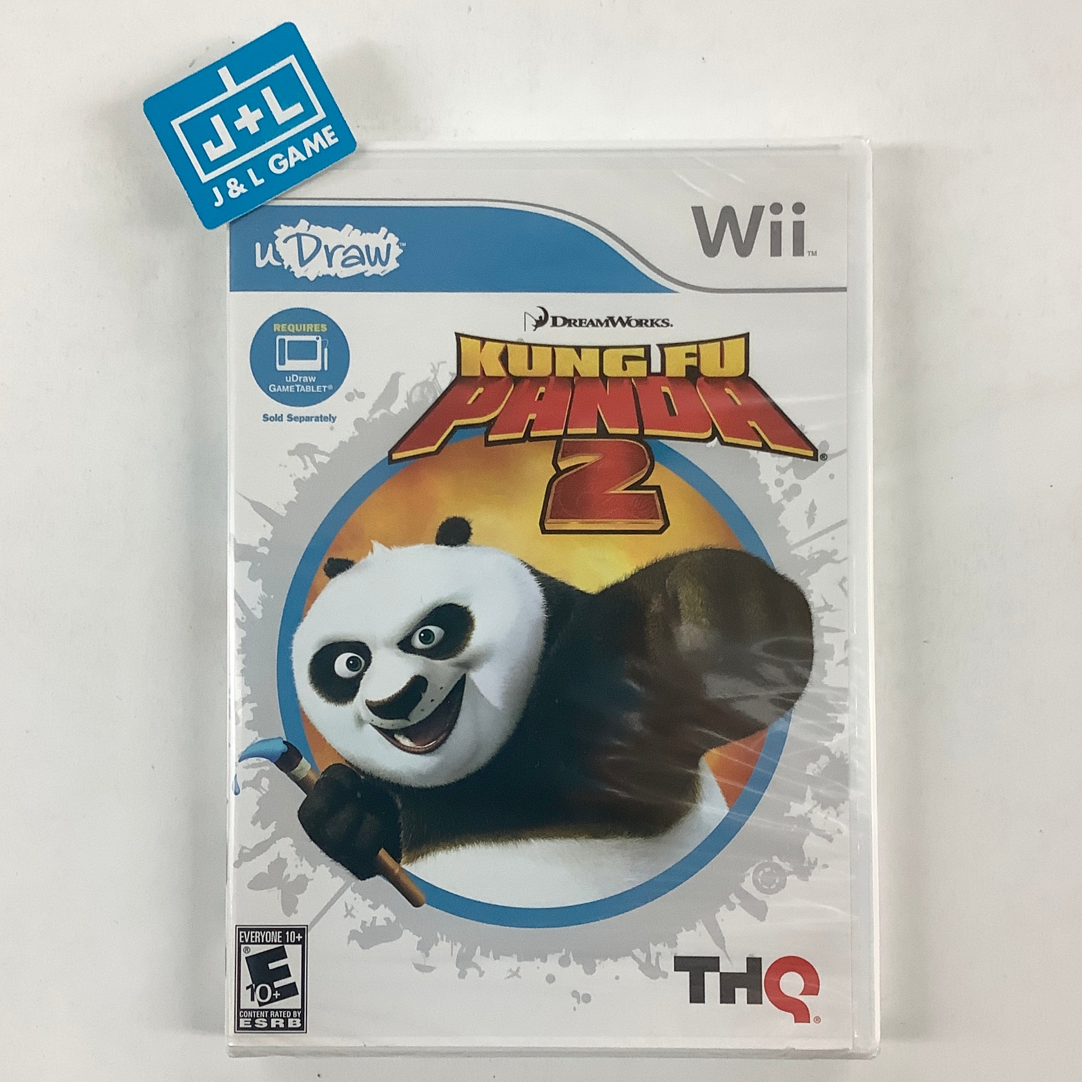 uDraw: Kung Fu Panda 2 - Nintendo Wii Video Games THQ   