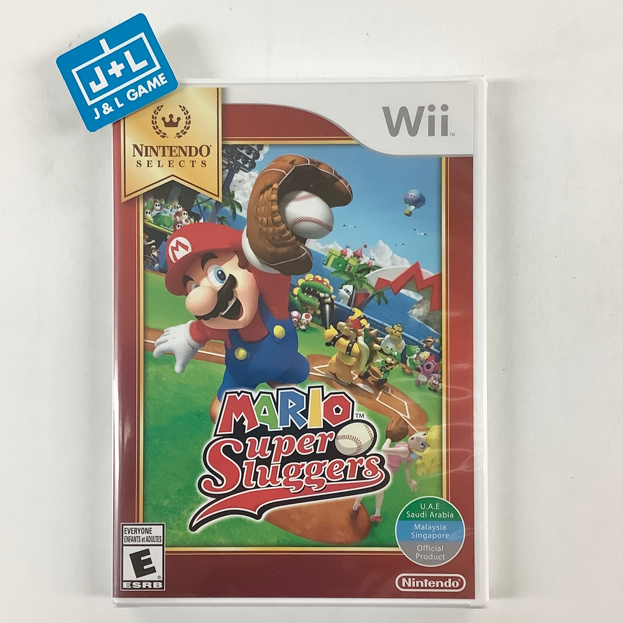 Mario Super Sluggers (Nintendo Selects) - Nintendo Wii (World Edition) Video Games Nintendo   
