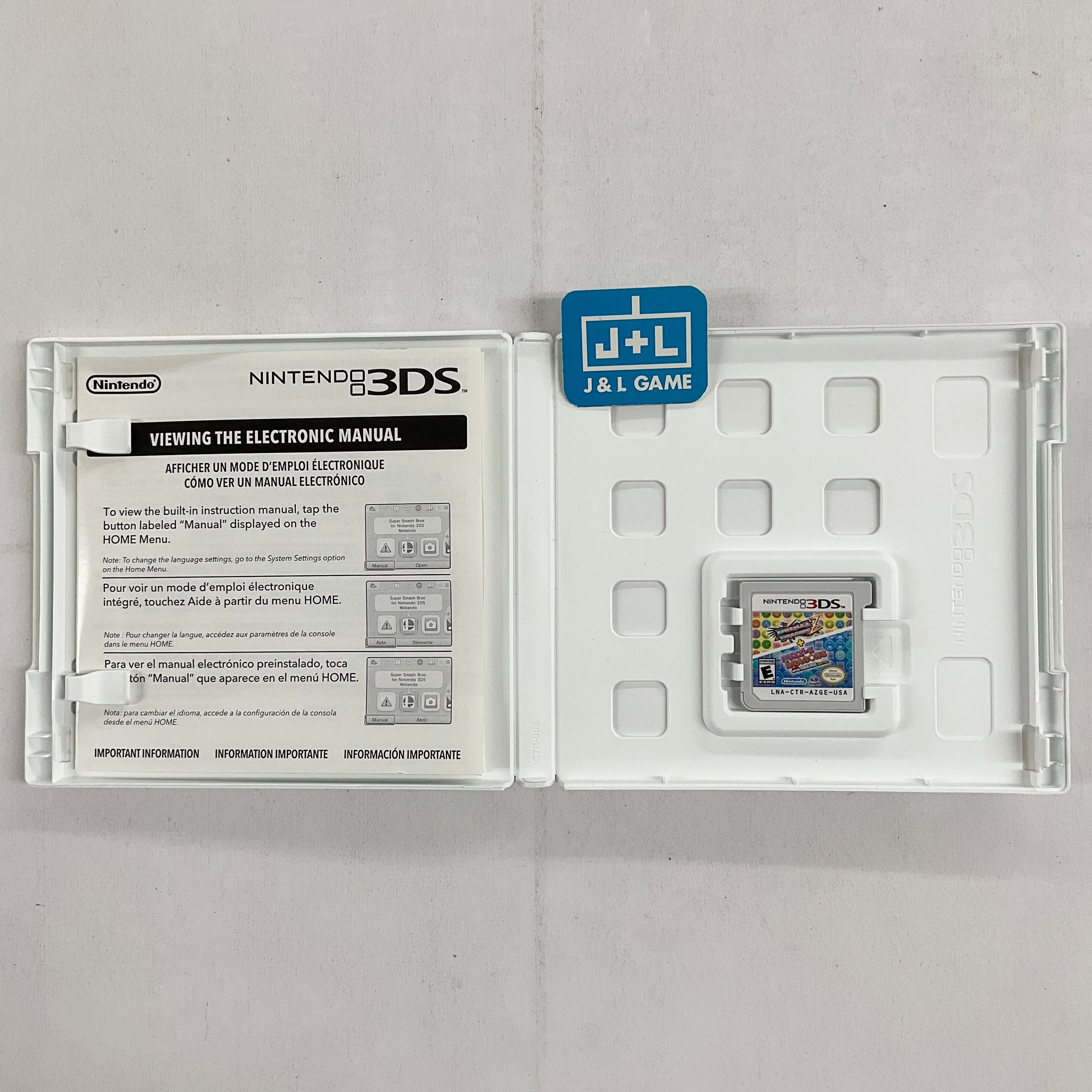 Puzzle & Dragons Z + Puzzle & Dragons: Super Mario Bros. Edition - Nintendo 3DS [Pre-Owned] Video Games Nintendo   