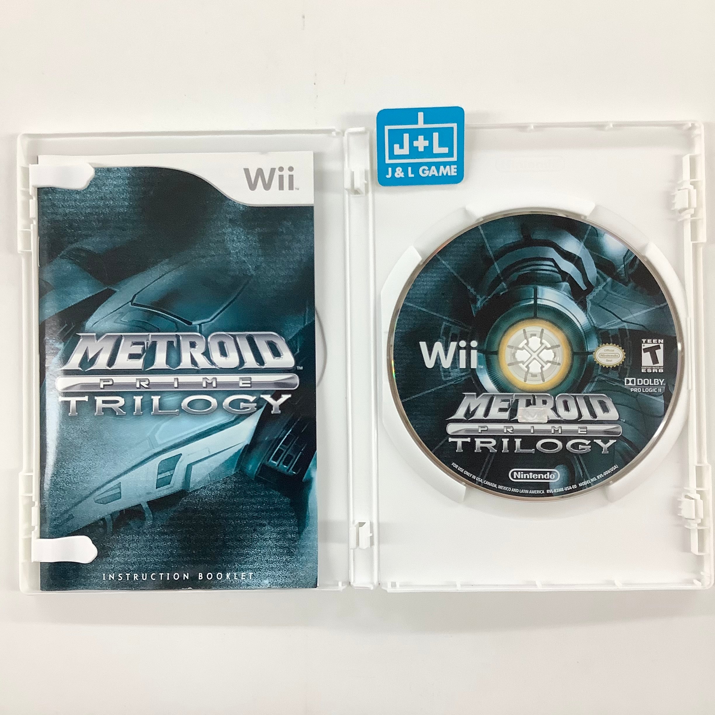 Metroid Prime Trilogy - Nintendo Wii [Pre-Owned] Video Games Nintendo   