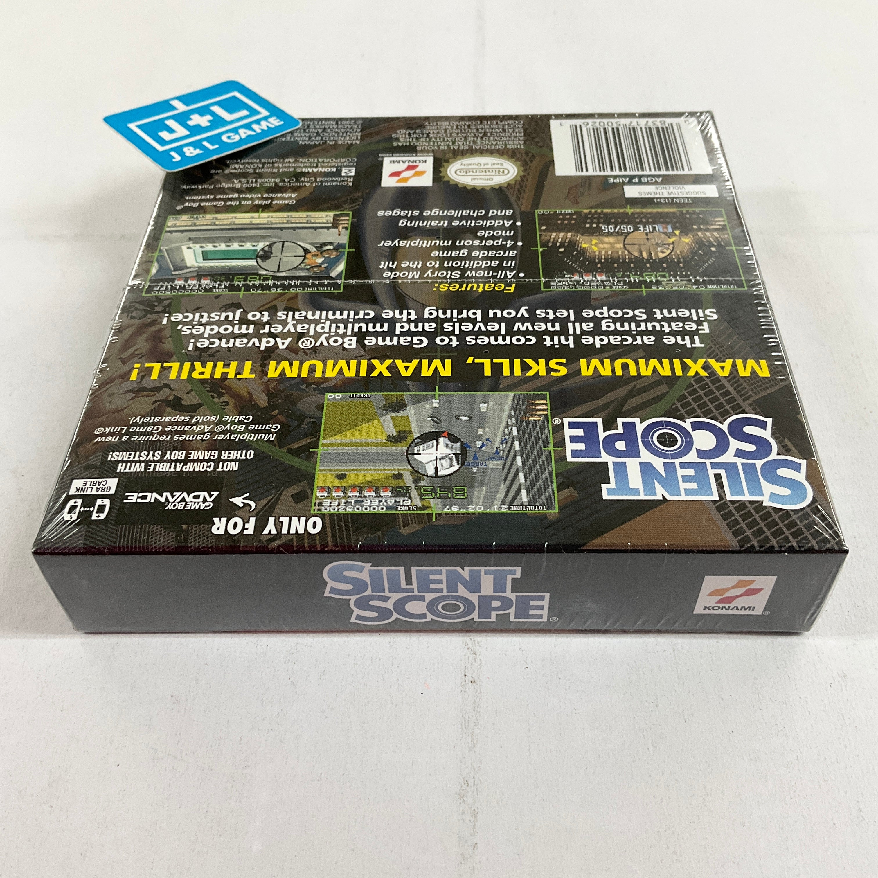 Silent Scope - (GBA) Game Boy Advance Video Games Konami   