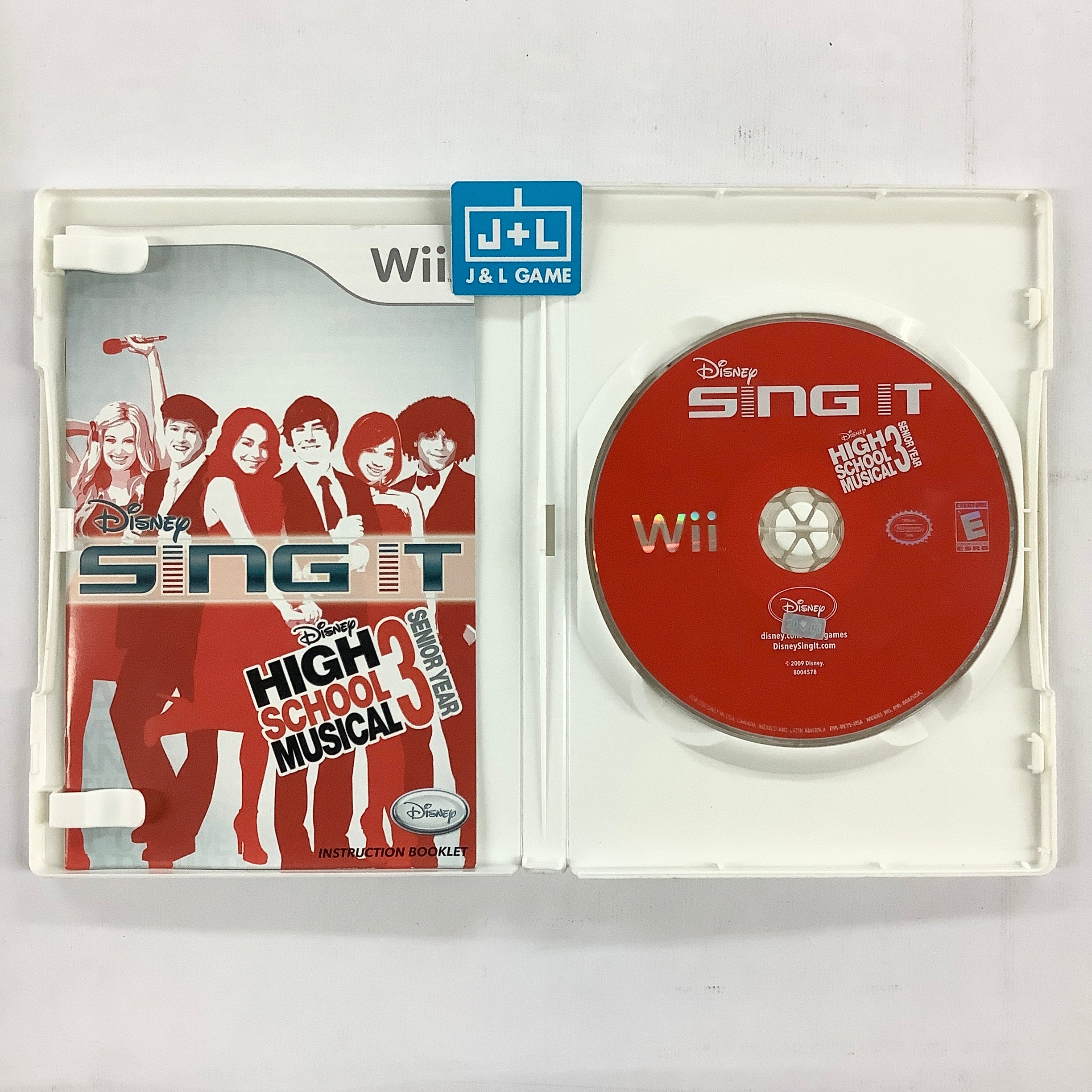 Disney Sing It! High School Musical 3: Senior Year - Nintendo Wii [Pre-Owned] Video Games Disney Interactive Studios   