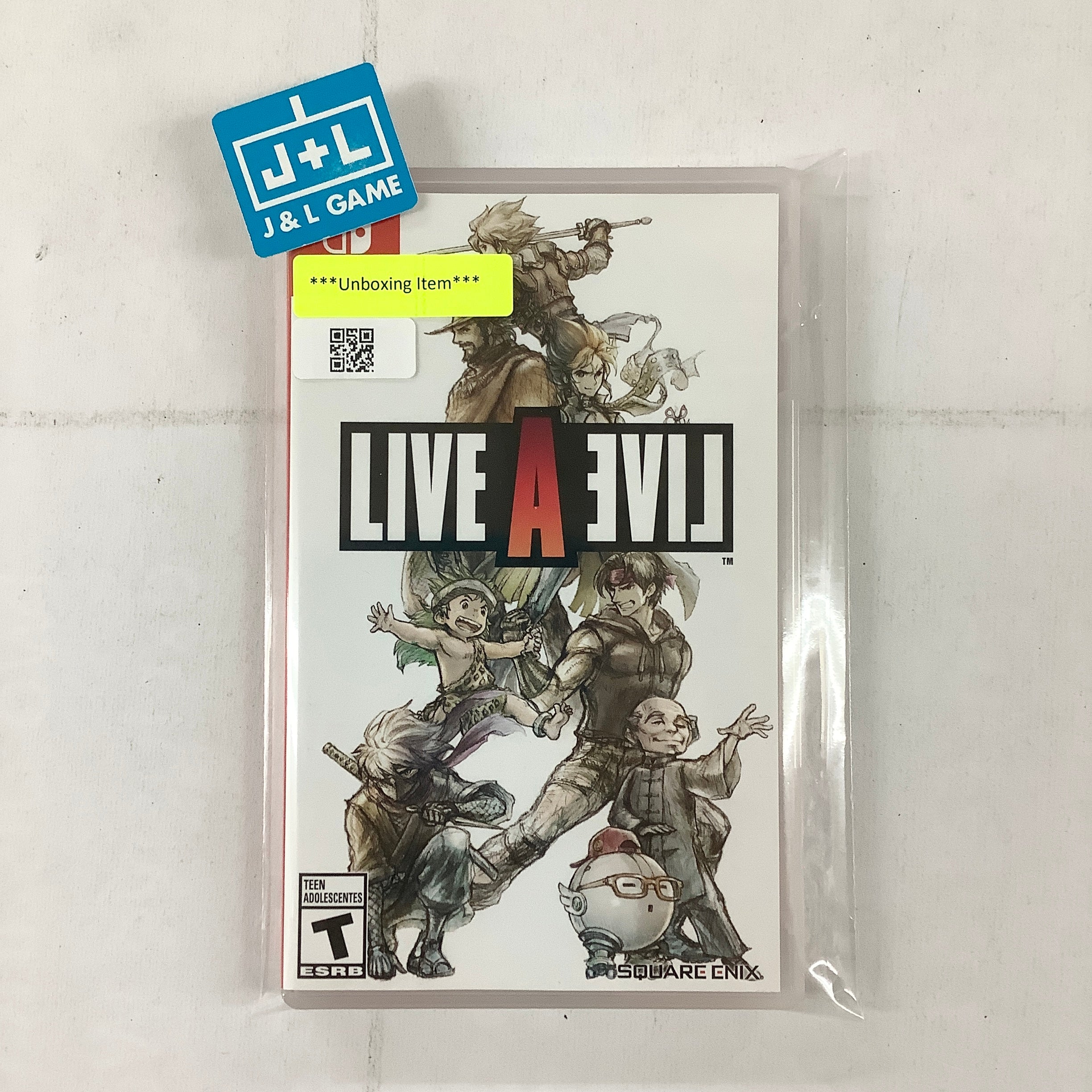 LIVE A LIVE - (NSW) Nintendo Switch [UNBOXING] Video Games Square Enix   