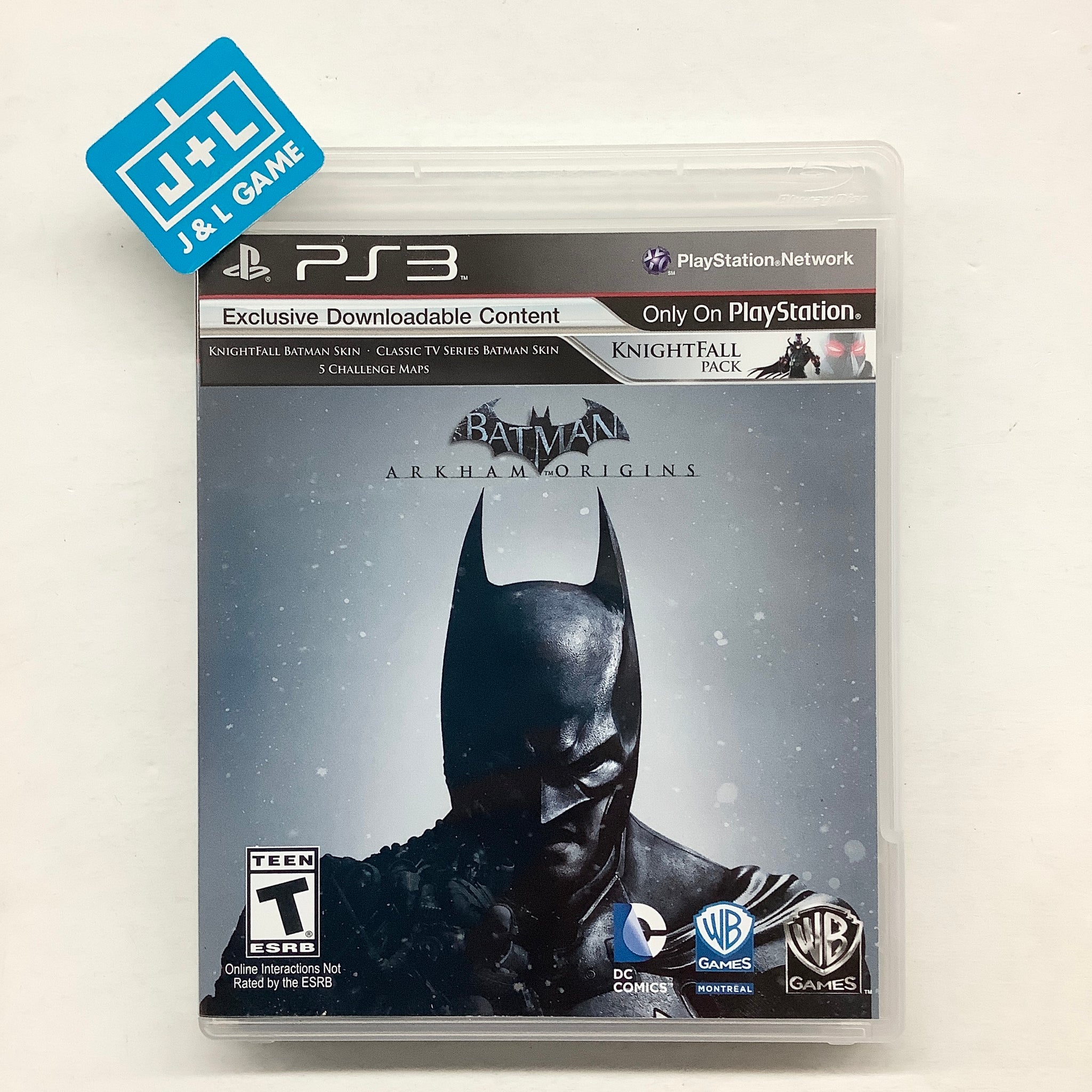 Batman: Arkham Origins (Sony PlayStation 3, 2013) + Arkham City