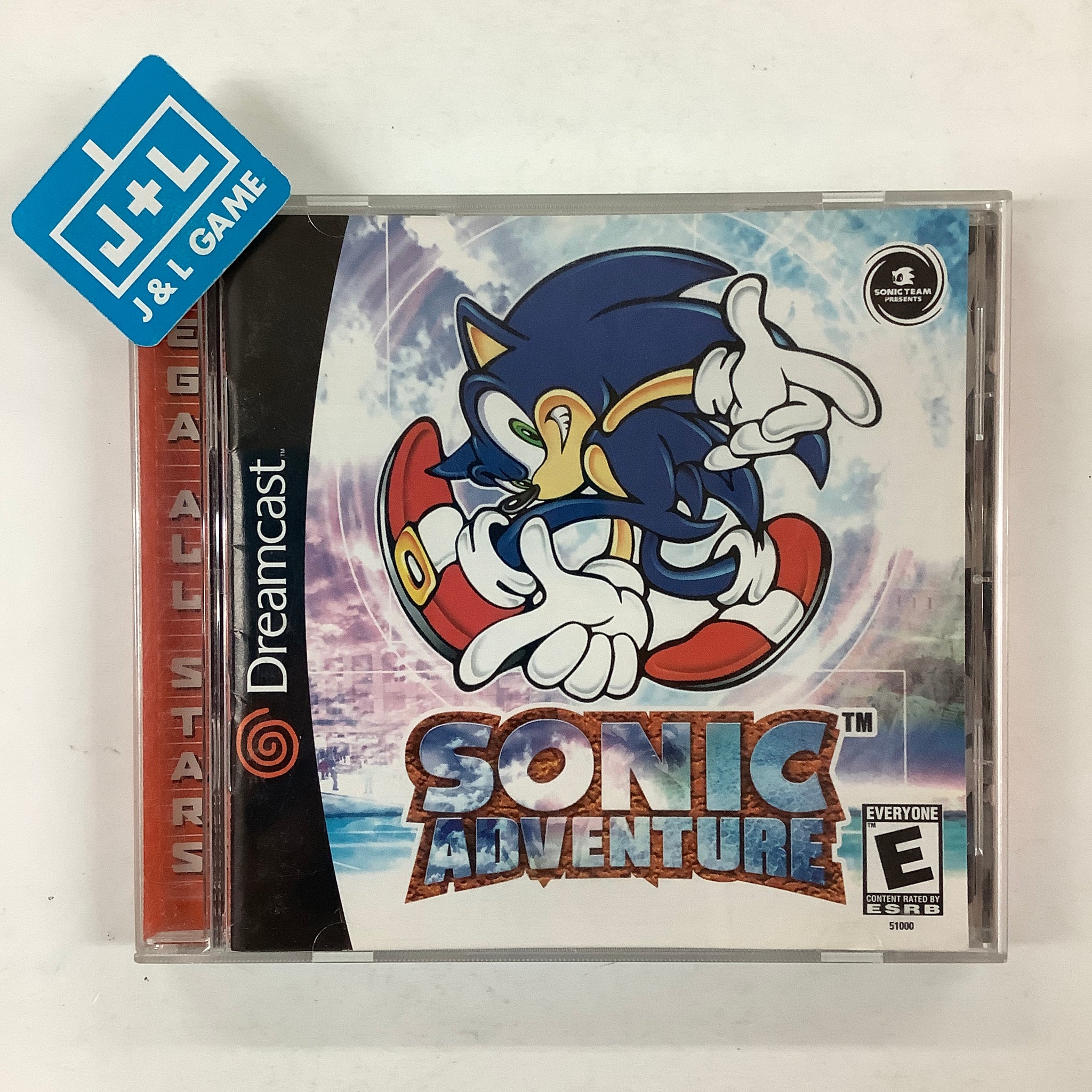 Sonic Adventure (Sega All Stars) - (DC) SEGA Dreamcast  [Pre-Owned] Video Games Sega   