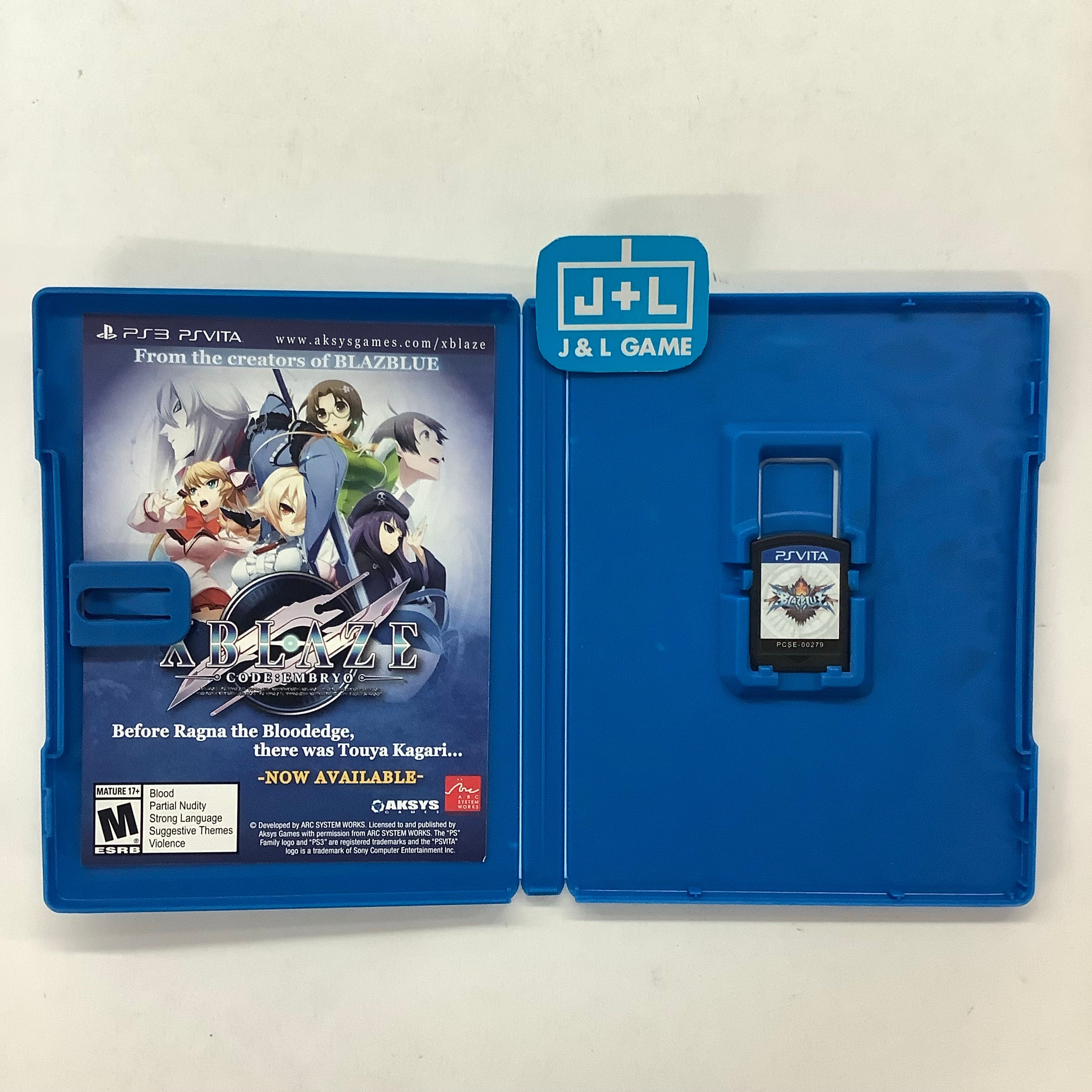 BlazBlue: Chrono Phantasma - (PSV) PlayStation Vita [Pre-Owned] Video Games Aksys Games   