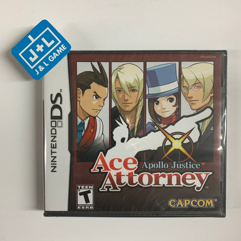 Apollo Justice: Ace Attorney - (NDS) Nintendo DS Video Games Capcom   