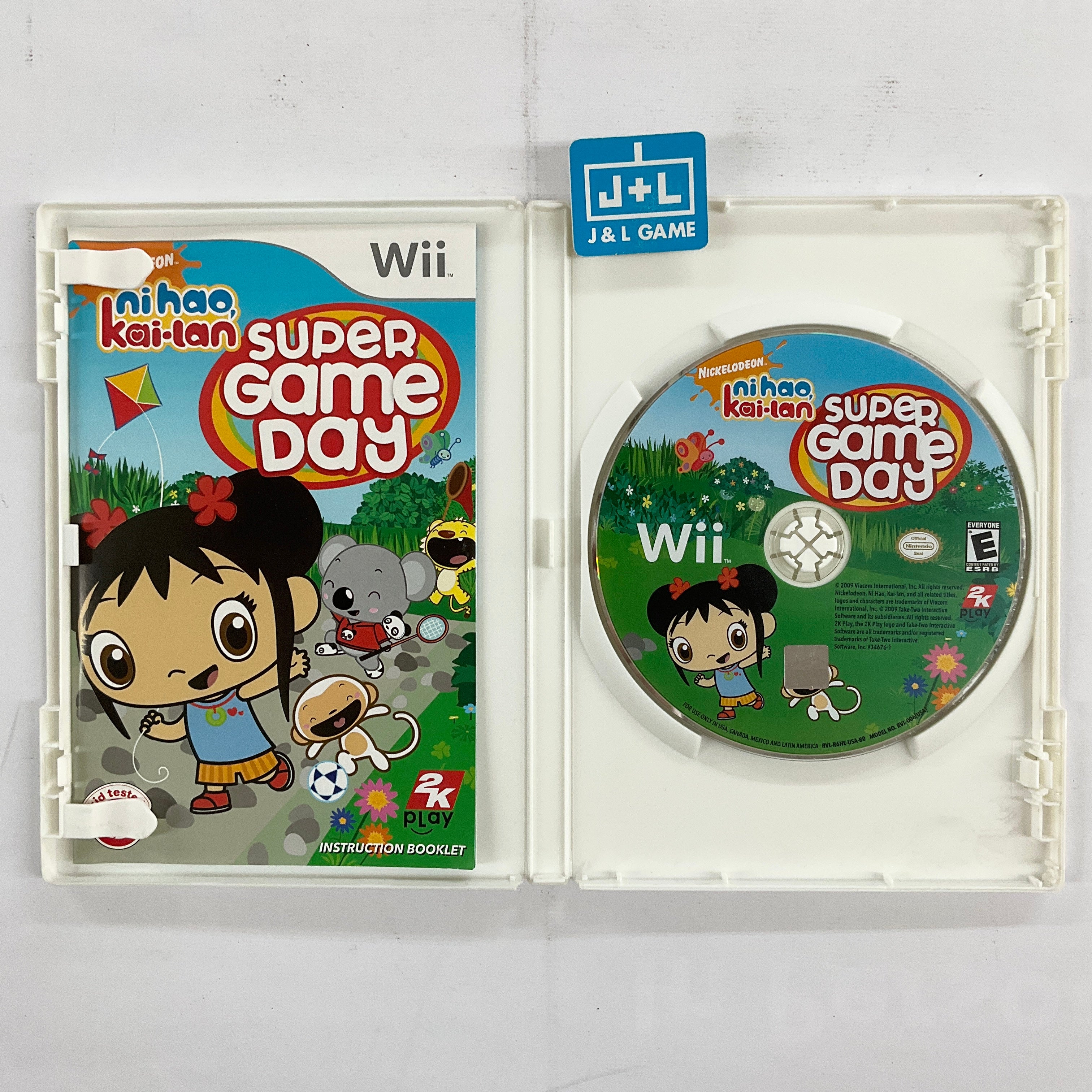 Ni Hao, Kai-Lan: Super Game Day - Nintendo Wii [Pre-Owned] Video Games Take-Two Interactive   