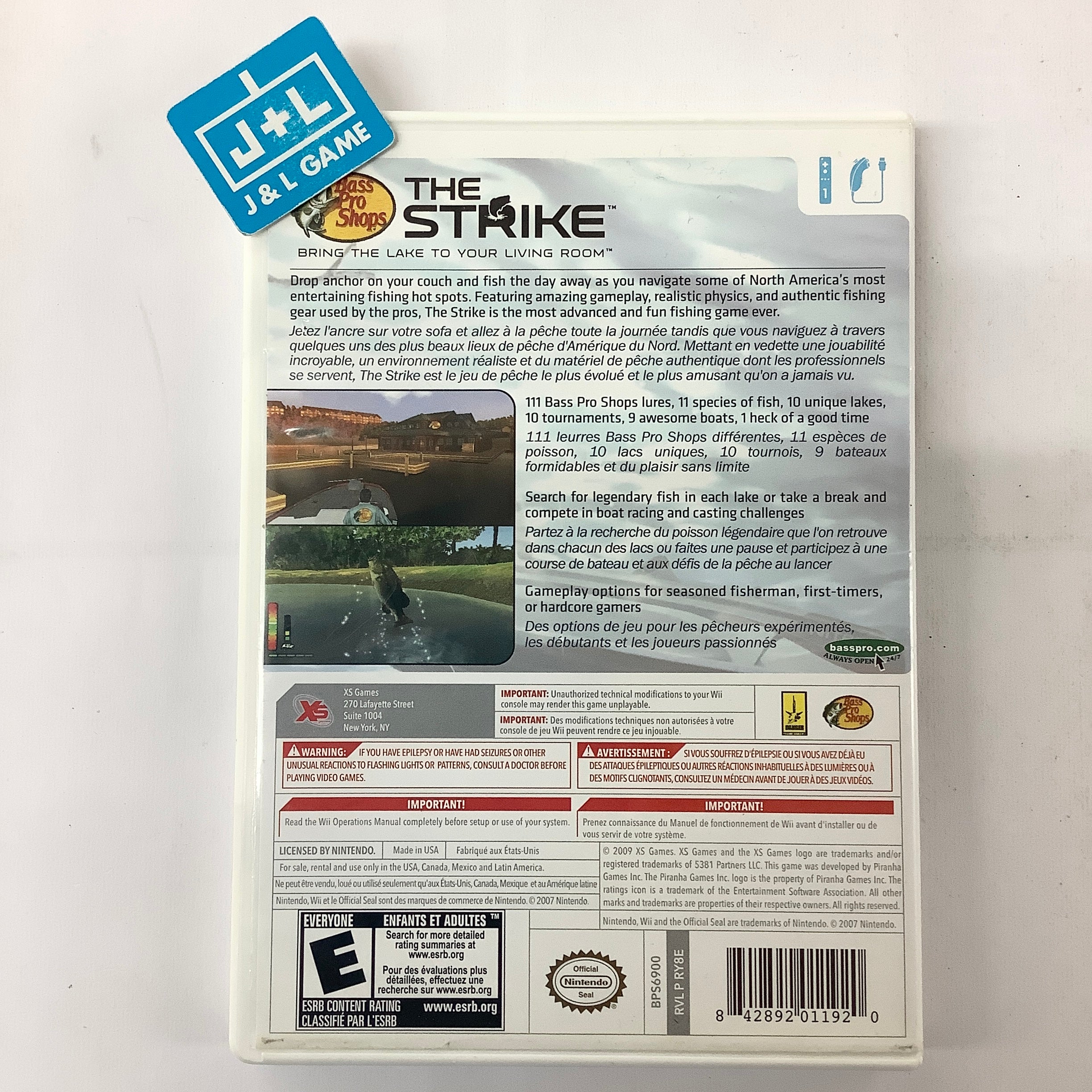 Bass Pro Shops: The Strike (Game Only) - Nintendo Wii [Pre-Owned] Video Games XS Games   