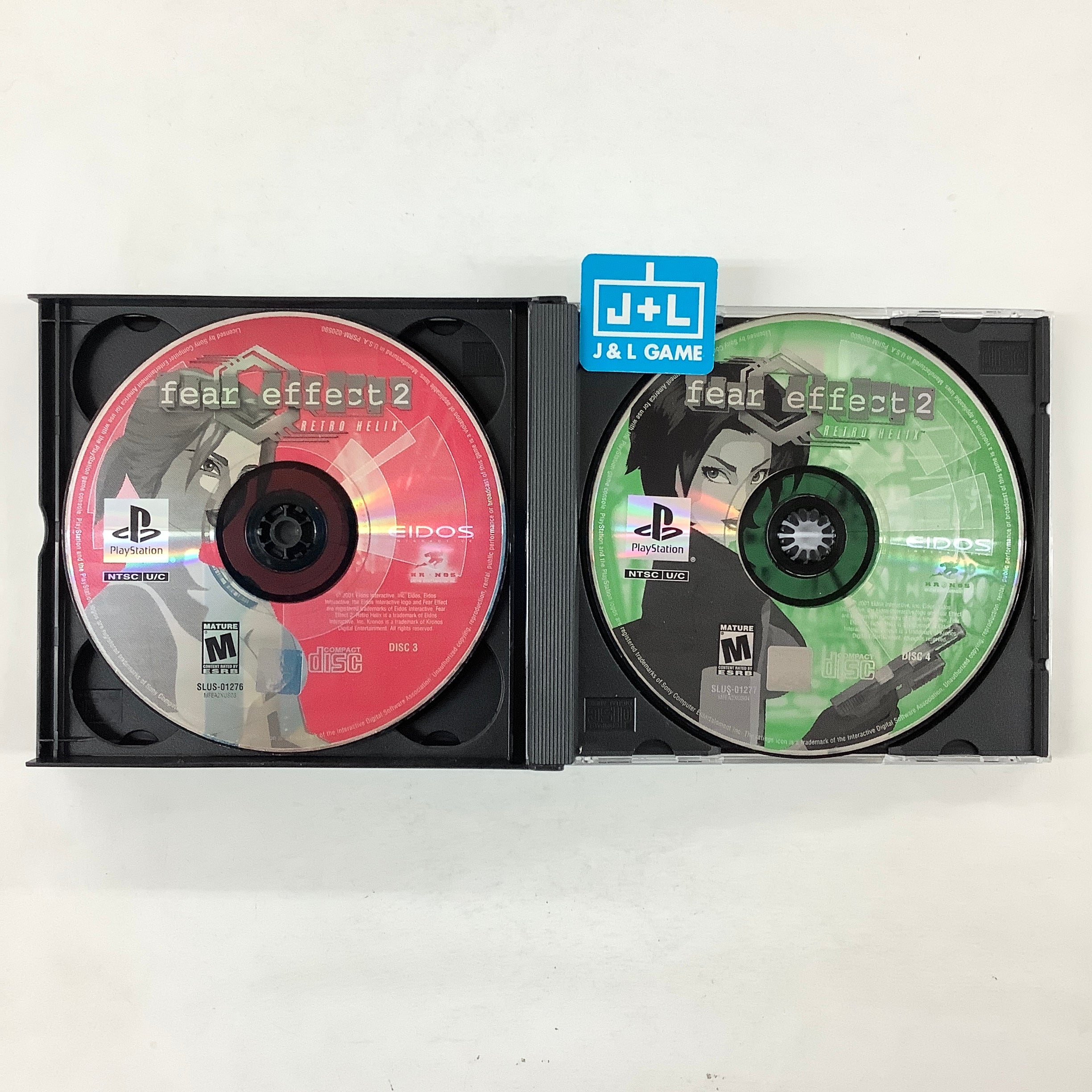 Fear Effect 2: Retro Helix  - (PS1) PlayStation 1 [Pre-Owned] Video Games Eidos Interactive   