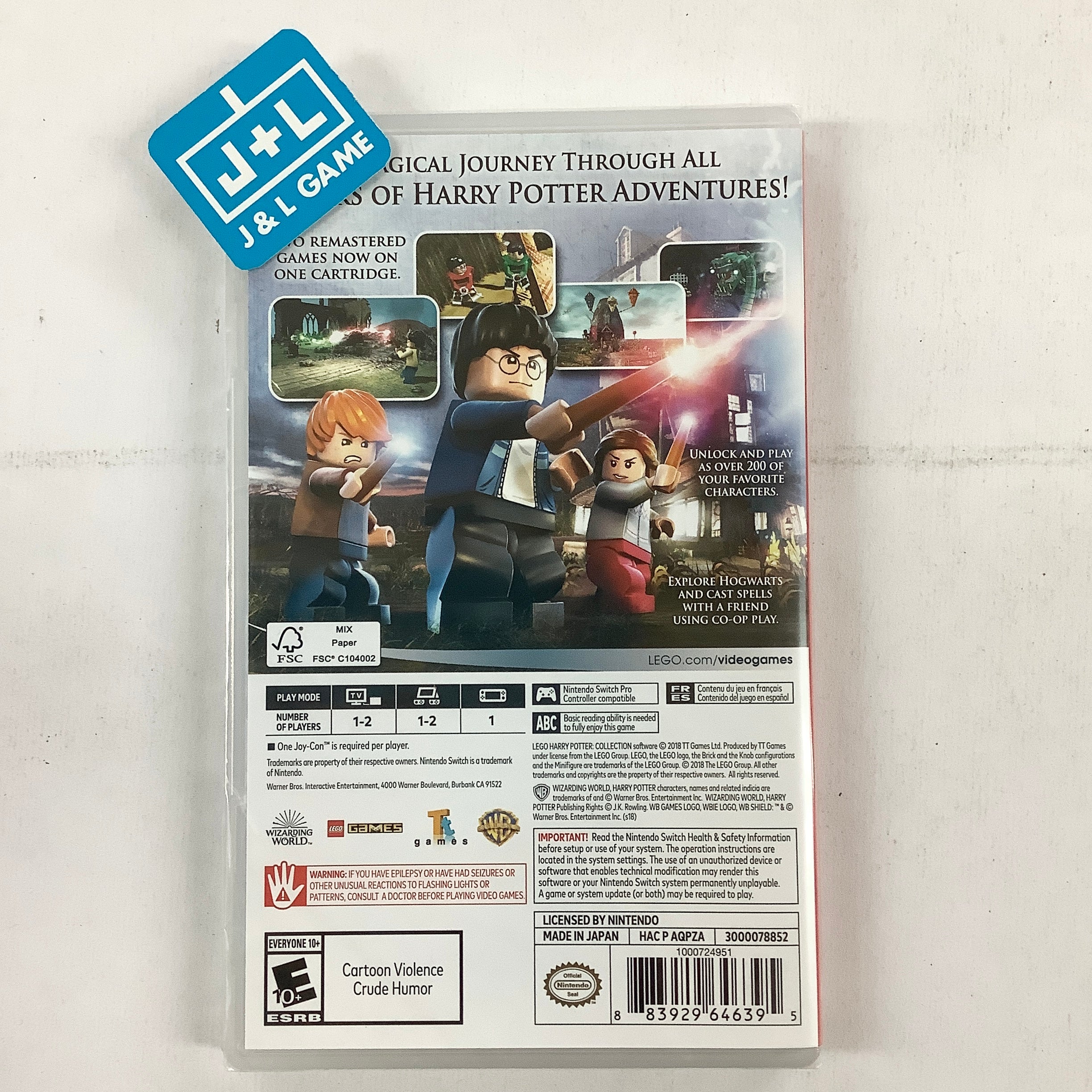 LEGO Harry Potter Collection - (NSW) Nintendo Switch Video Games Warner Bros. Interactive Entertainment   