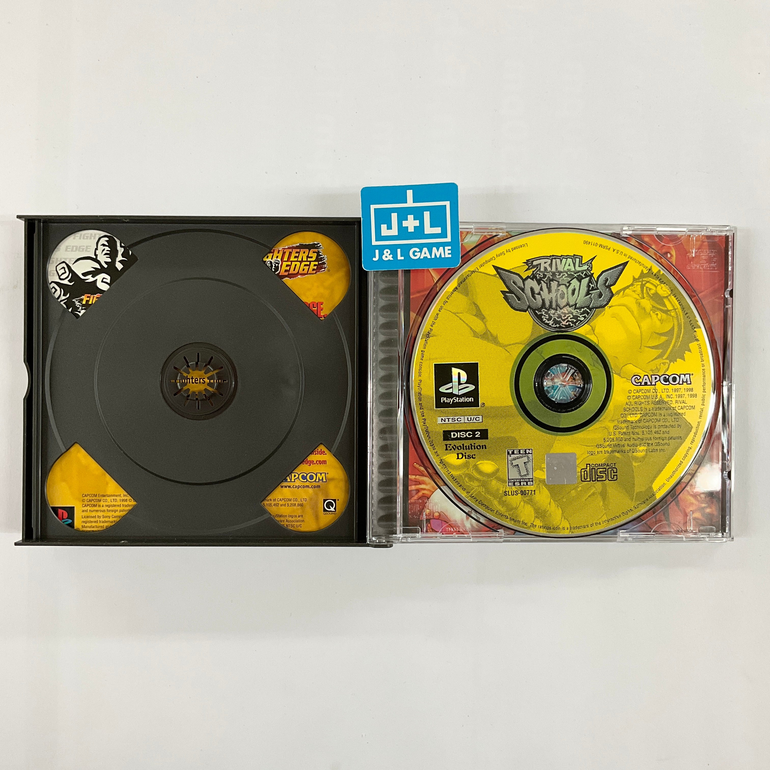 Rival Schools - (PS1) PlayStation 1 [Pre-Owned] Video Games Capcom   