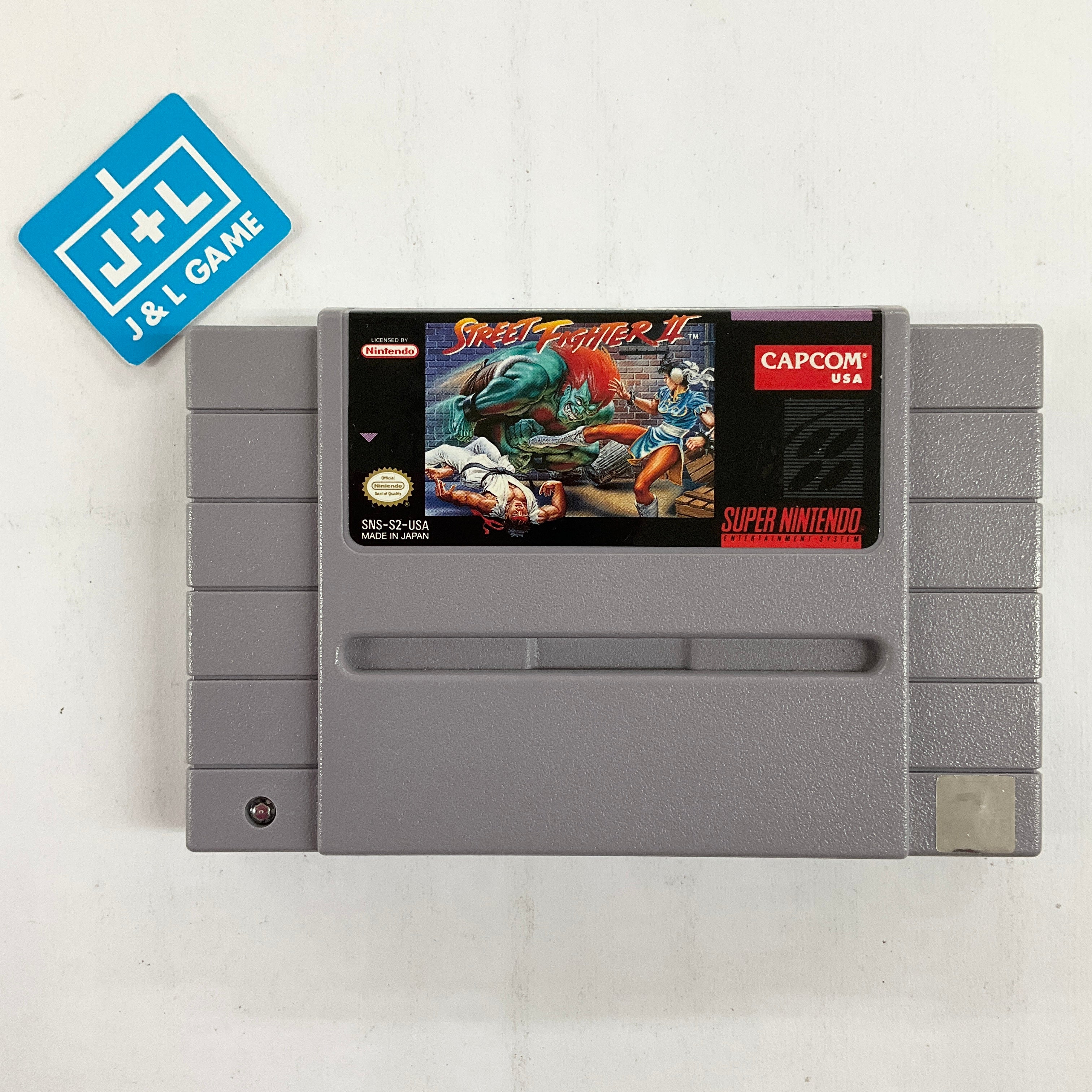 Street Fighter II - (SNES) Super Nintendo [Pre-Owned] Video Games Capcom   