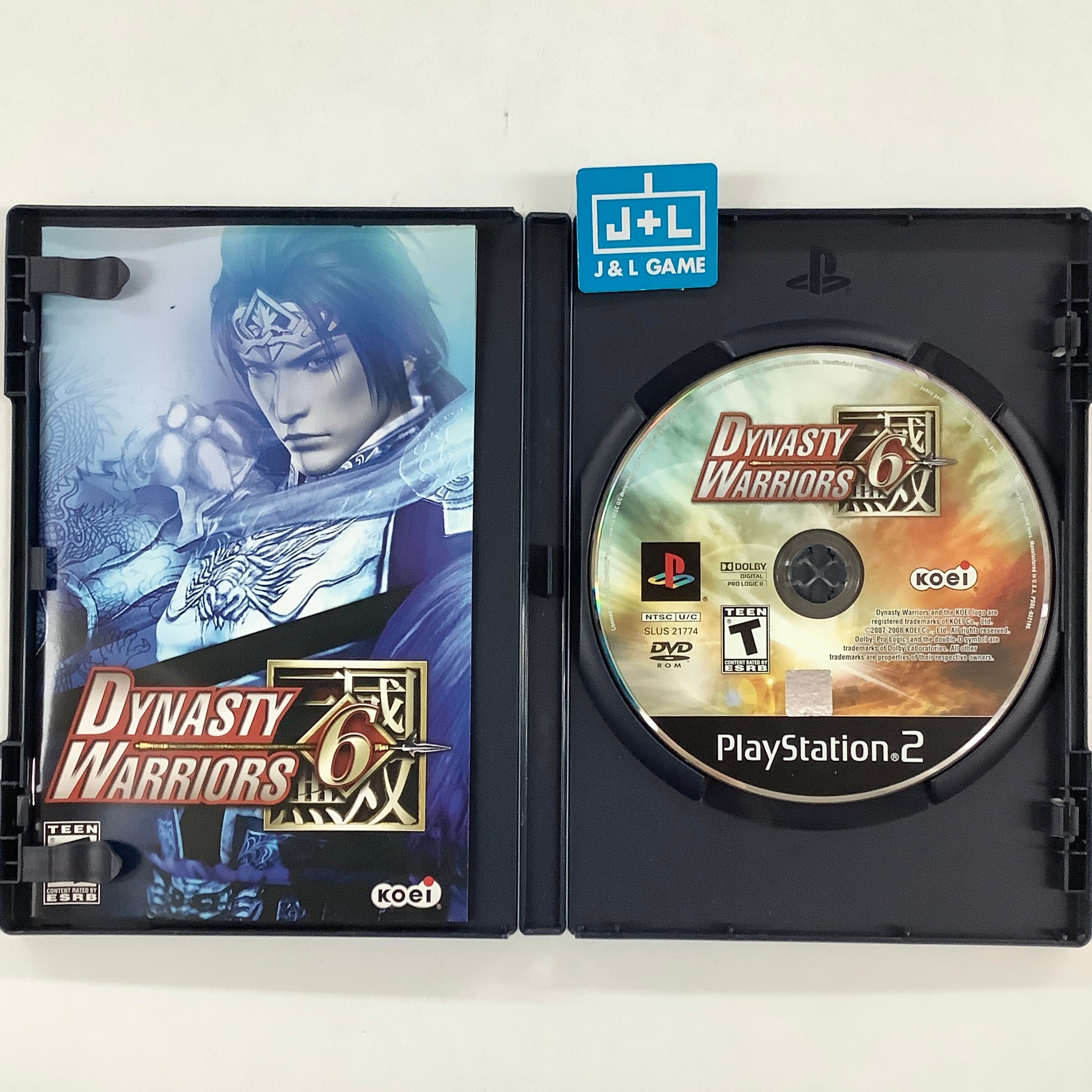 Dynasty Warriors 6 - (PS2) PlayStation 2 [Pre-Owned] Video Games Koei   