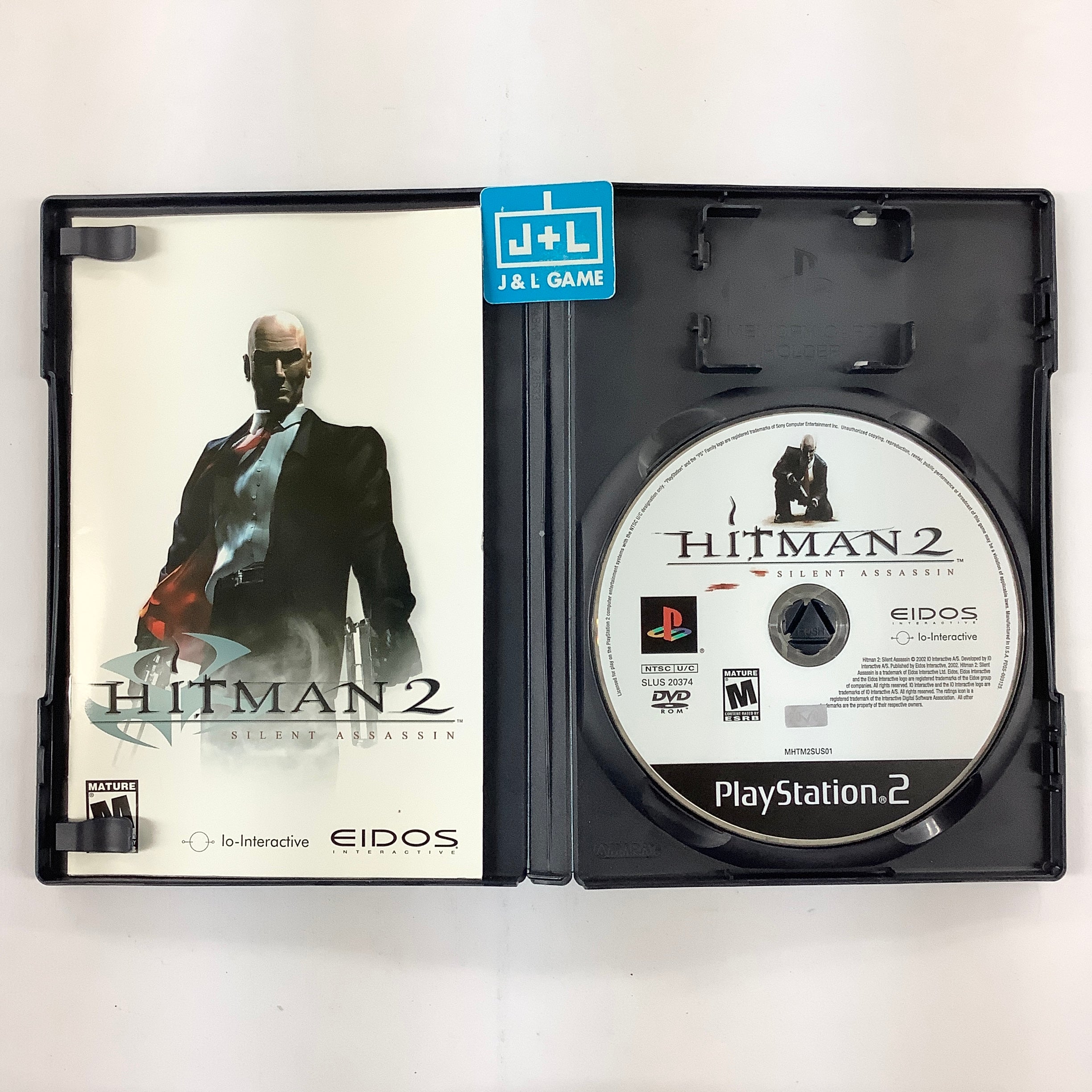 Hitman 2: Silent Assassin - (PS2) PlayStation 2 [Pre-Owned] Video Games Eidos Interactive   
