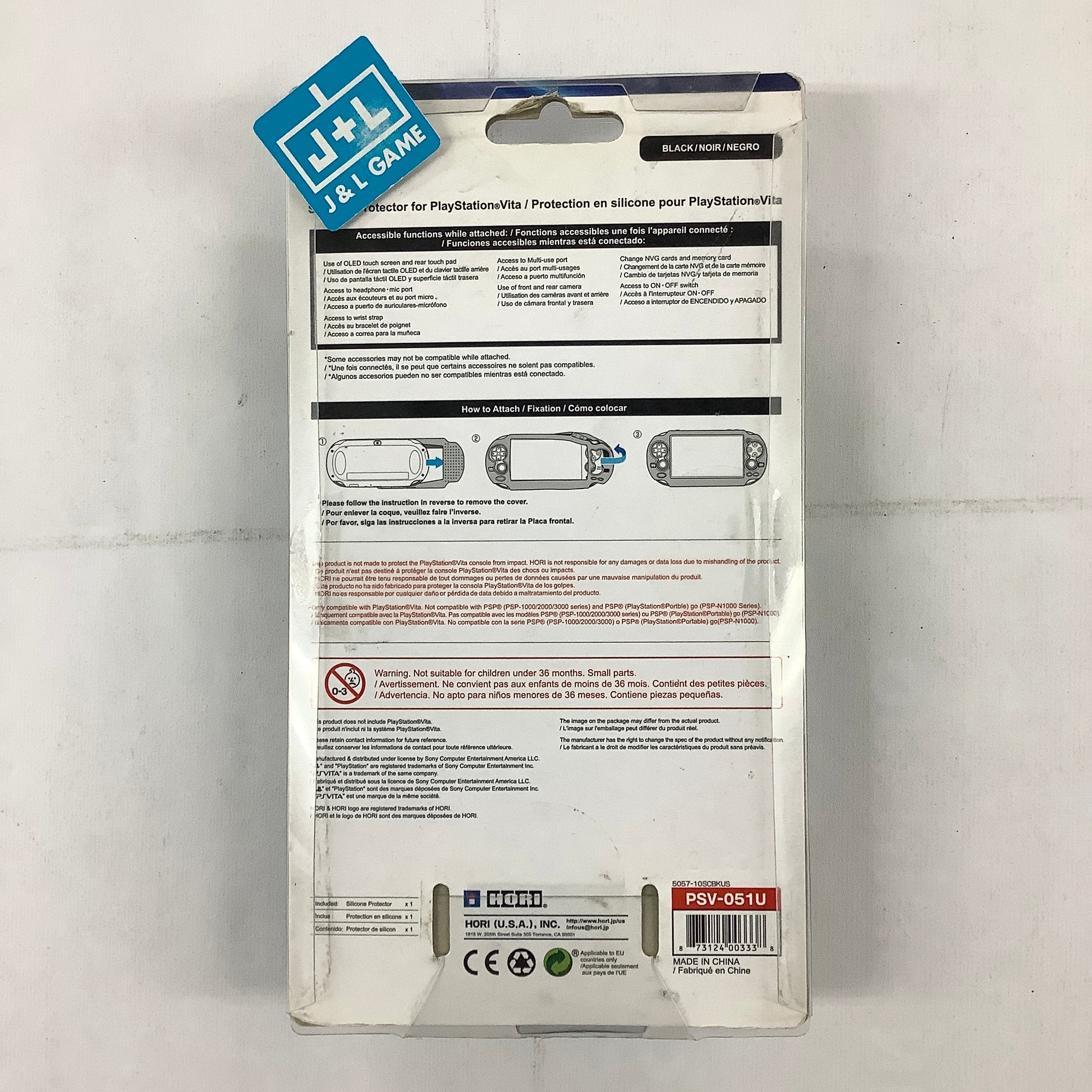 HORI PlayStation Vita 1000 Silicone Protector - (PSV) PlayStation Vita Accessories HORI   