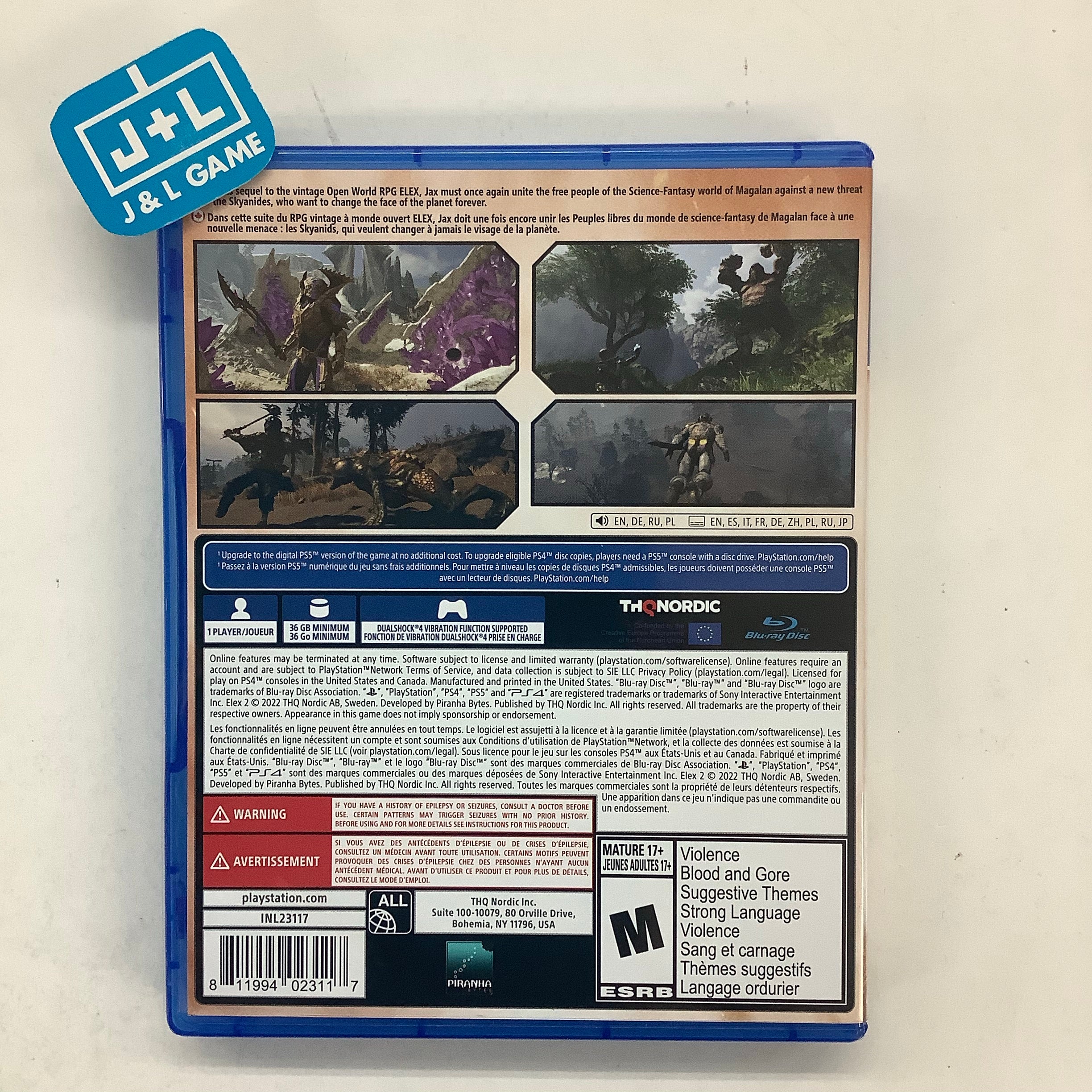 Elex II - (PS4) PlayStation 4 [UNBOXING] Video Games THQ Nordic   