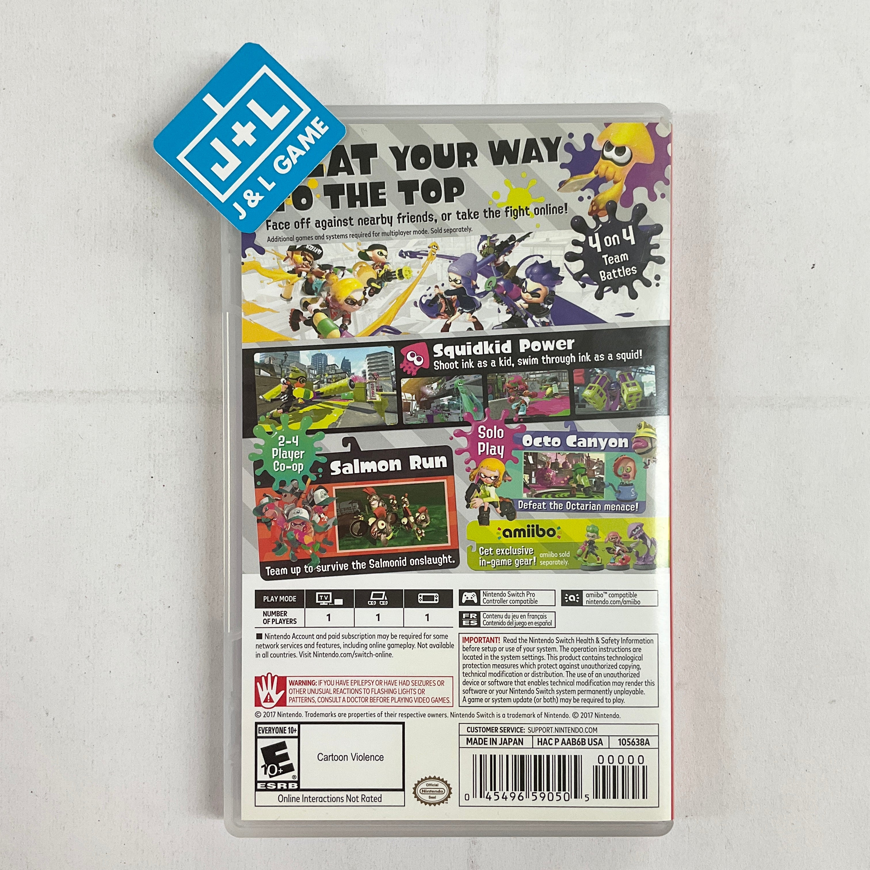 Splatoon 2 - (NSW) Nintendo Switch [Pre-Owned] | J&L Game