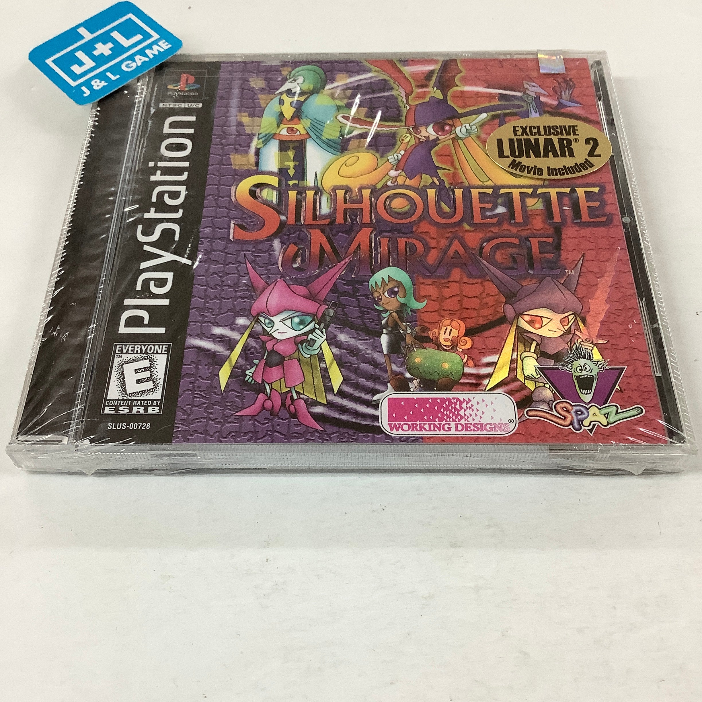 Silhouette Mirage - (PS1) PlayStation 1 Video Games Working Designs   