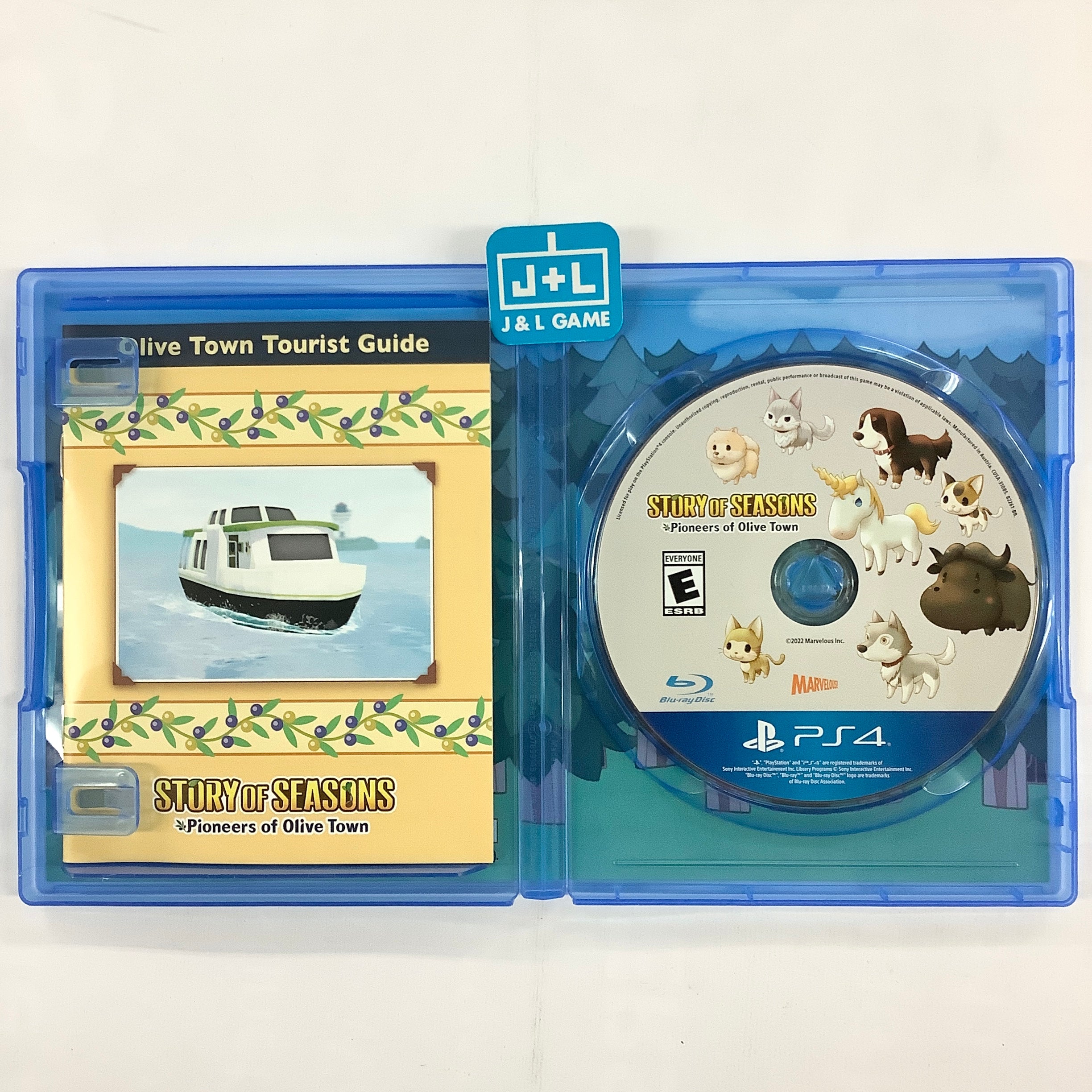Story of Seasons: Pioneers of Olive Town - (PS4) PlayStation 4 [UNBOXING] Video Games Xseed   