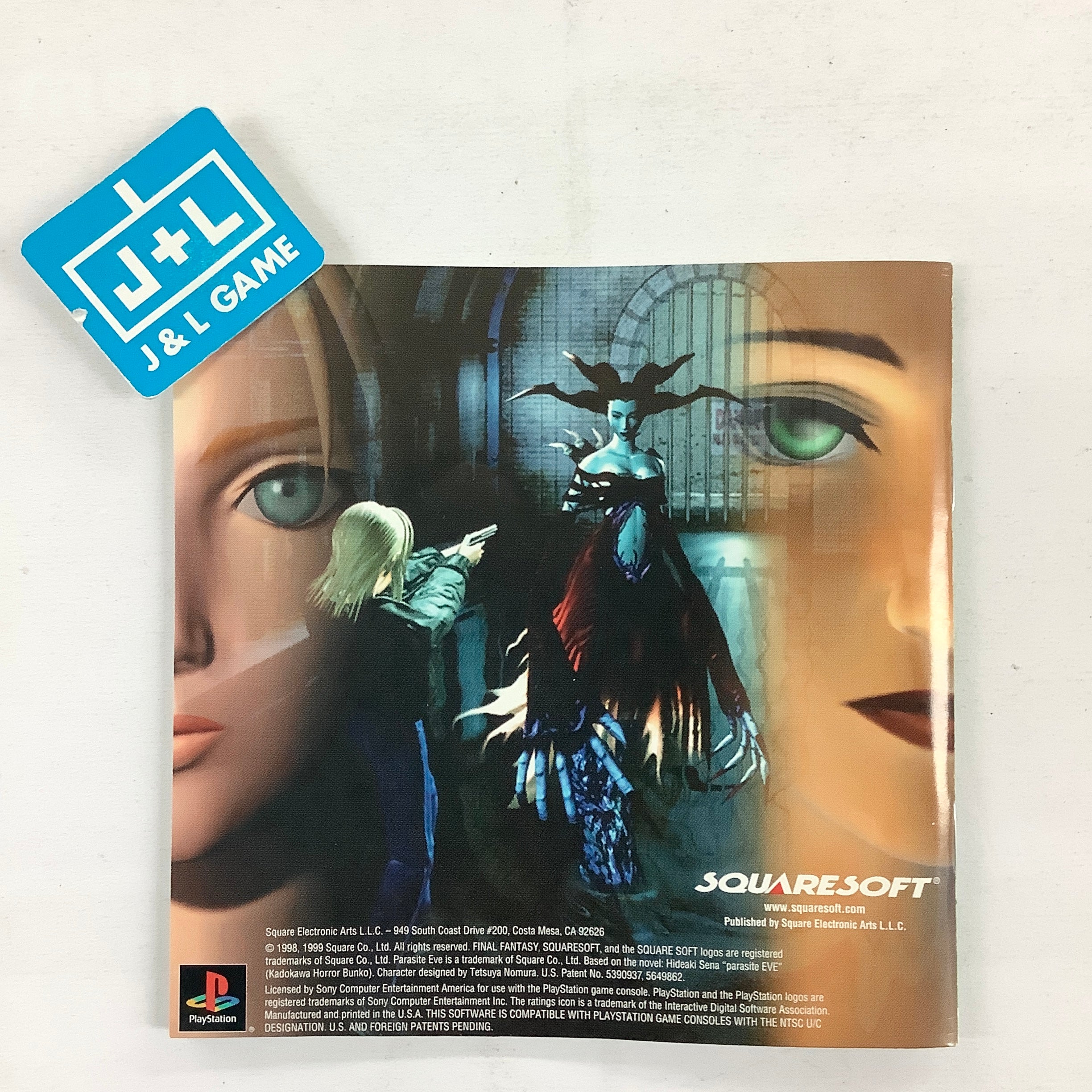 Parasite Eve (Greatest Hits) - (PS1) PlayStation 1 [Pre-Owned] Video Games SquareSoft   