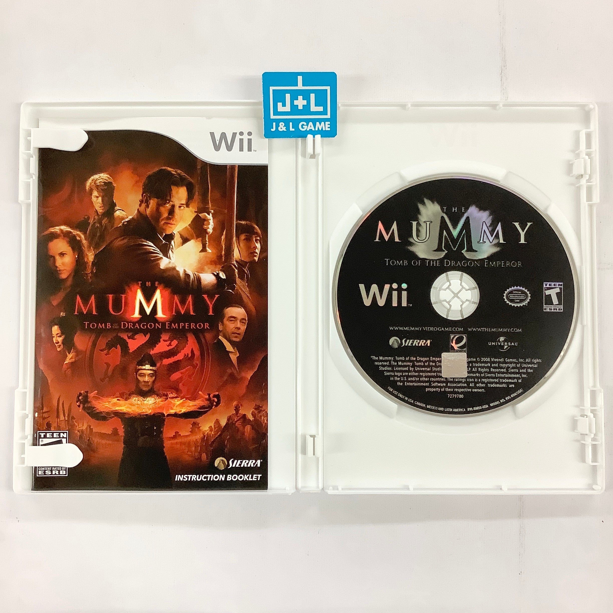 The Mummy: Tomb of the Dragon Emperor - Nintendo Wii [Pre-Owned] Video Games Sierra Entertainment   