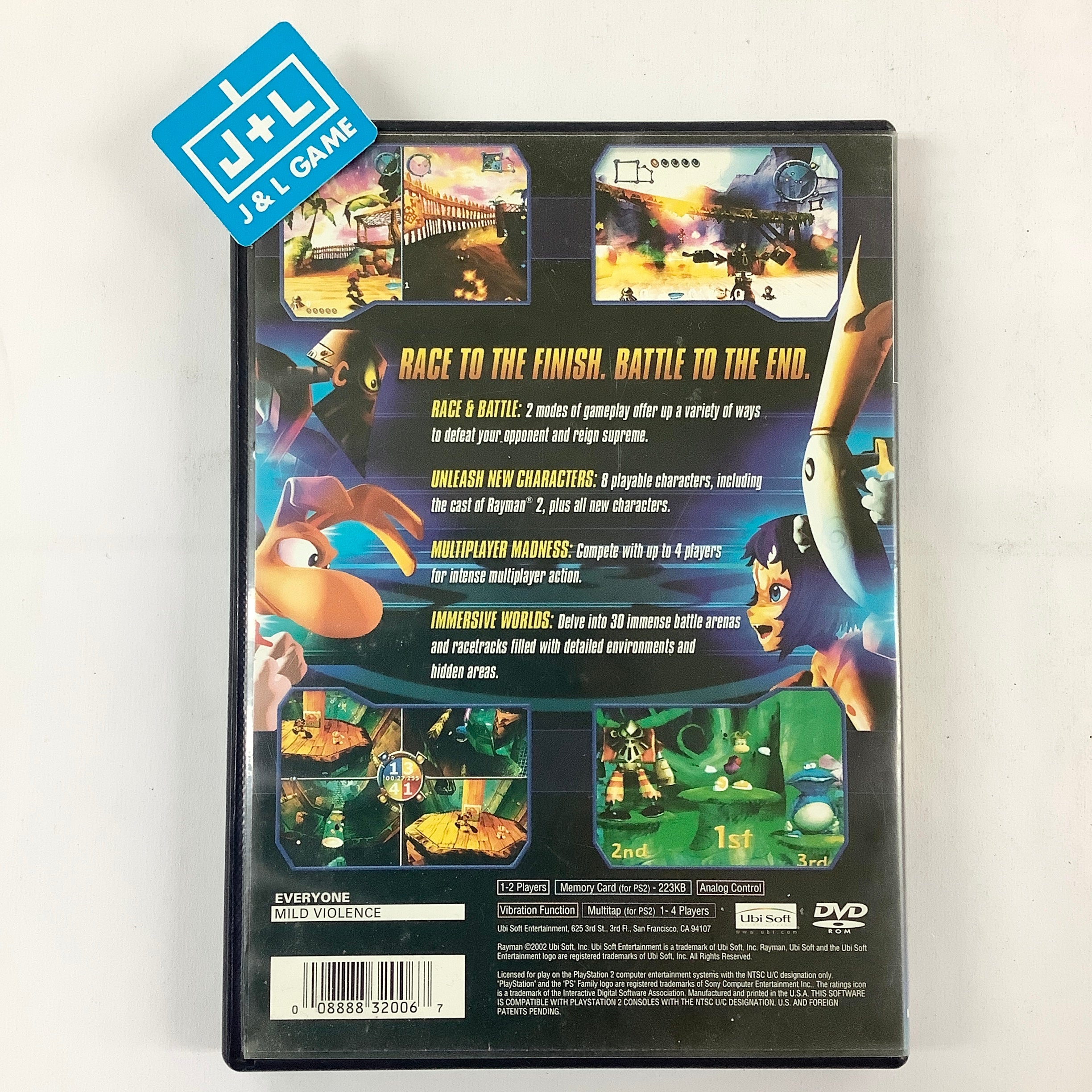 Rayman Arena - (PS2) PlayStation 2 [Pre-Owned] Video Games Ubisoft   