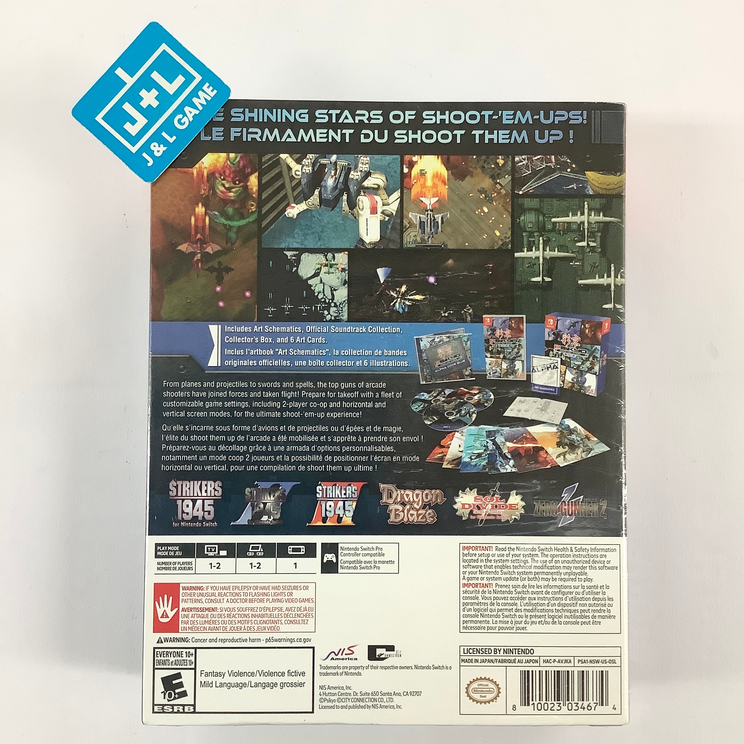Psikyo Shooting Stars ALPHA (Limited Edition) - (NSW) Nintendo Switch Video Games NIS America   