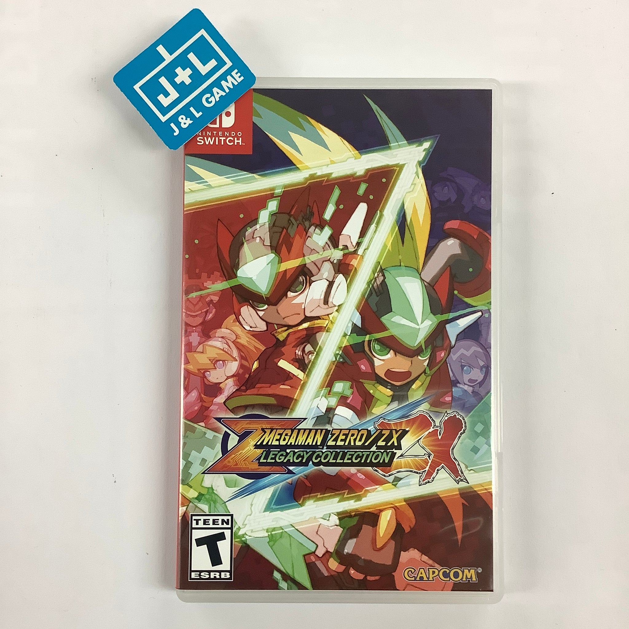Mega Man Zero/ZX Legacy Collection - (NSW) Nintendo Switch [Pre-Owned] Video Games Capcom   
