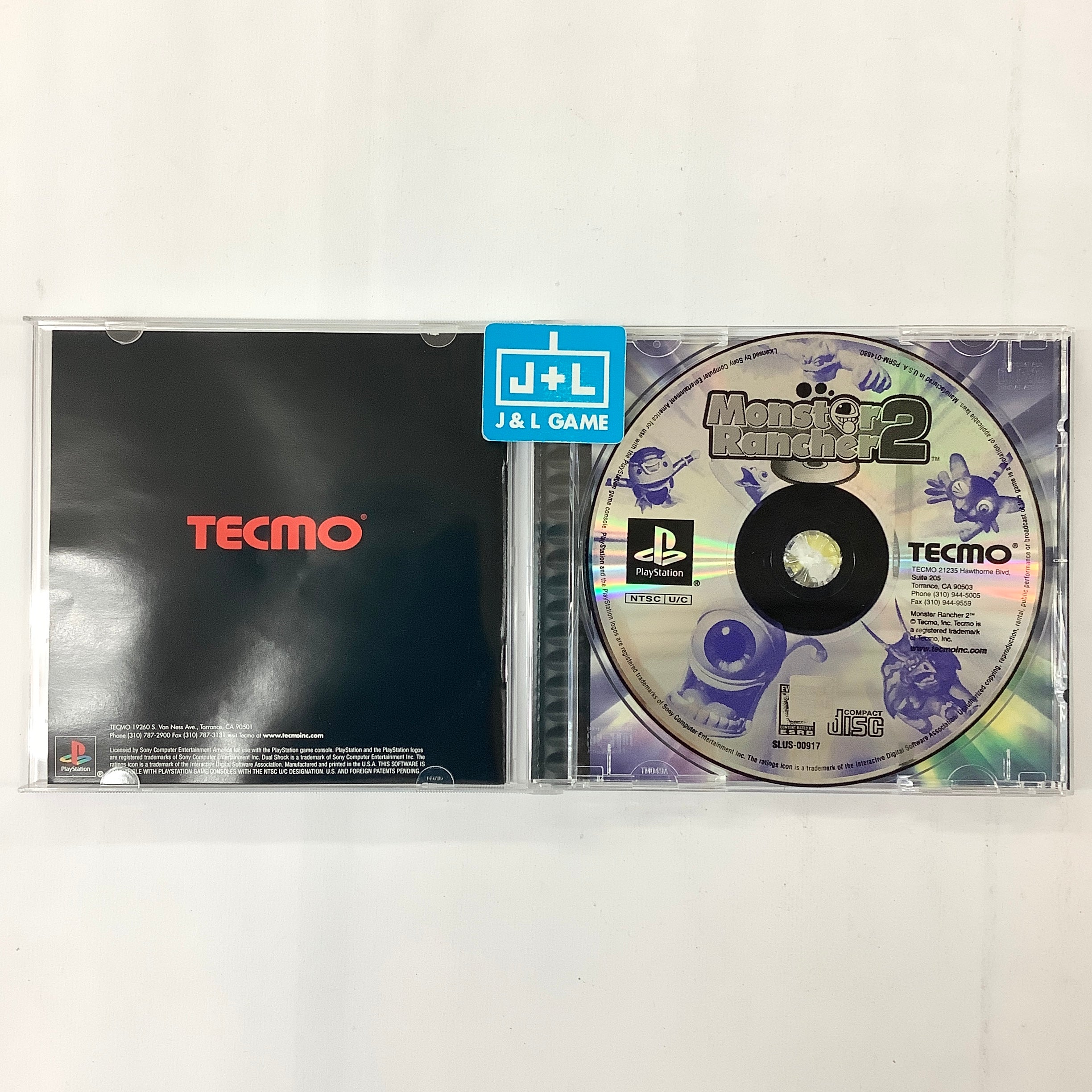 Monster Rancher 2 - (PS1) PlayStation 1 [Pre-Owned] Video Games Tecmo   