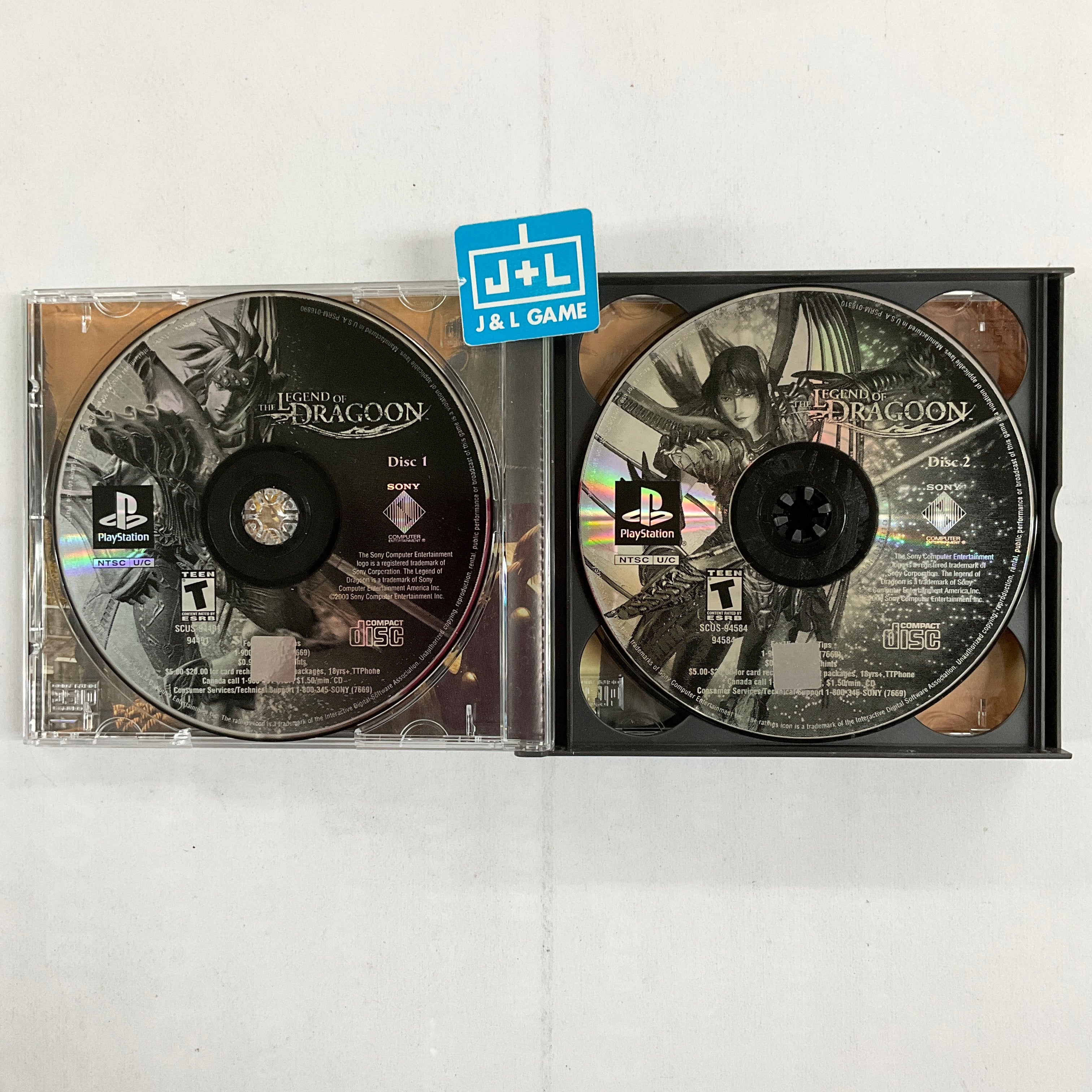 The Legend of Dragoon (Greatest Hits) - (PS1) PlayStation 1 [Pre-Owned] Video Games SCEA   