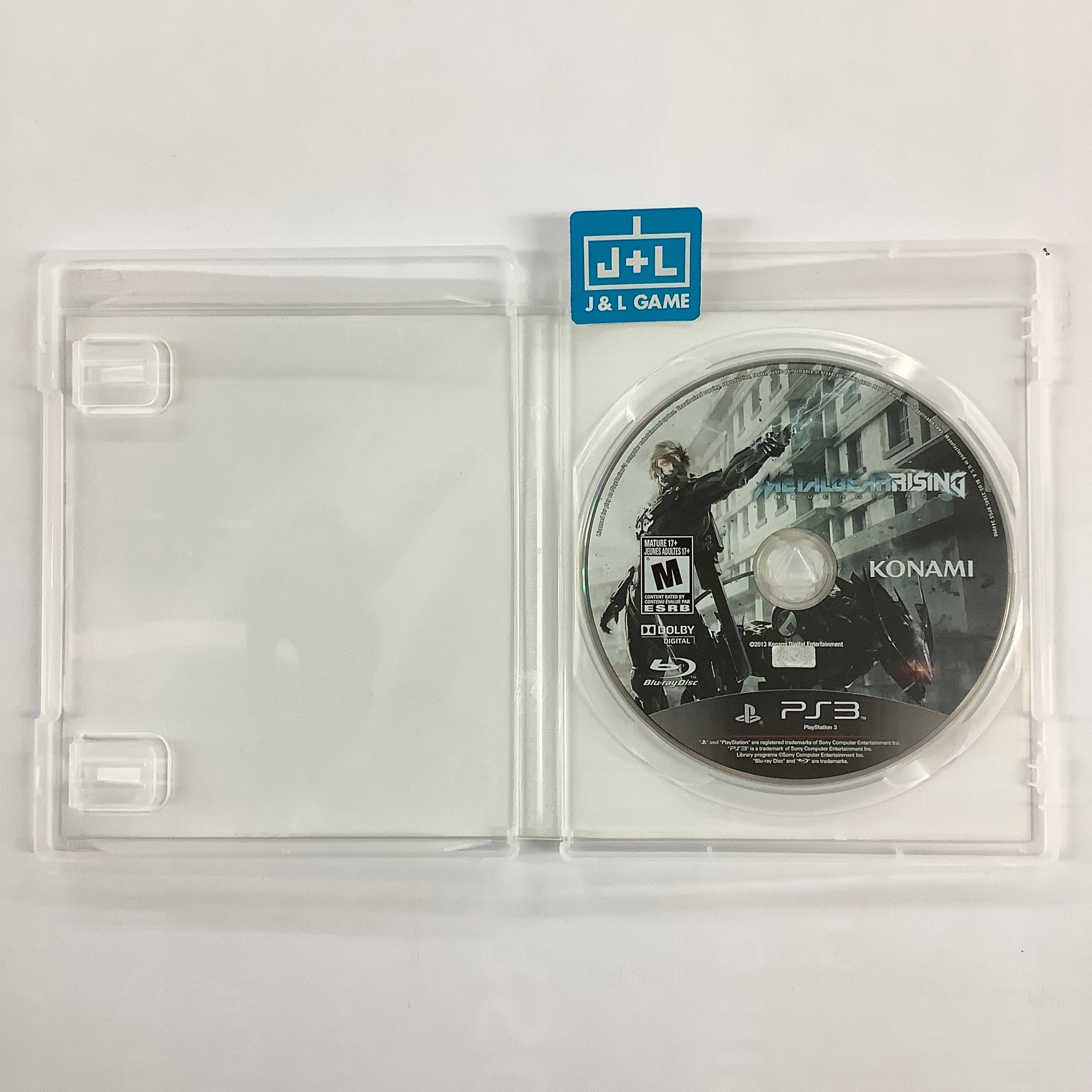 Metal Gear Rising: Revengeance - (PS3) PlayStation 3 [Pre-Owned] Video Games Konami   
