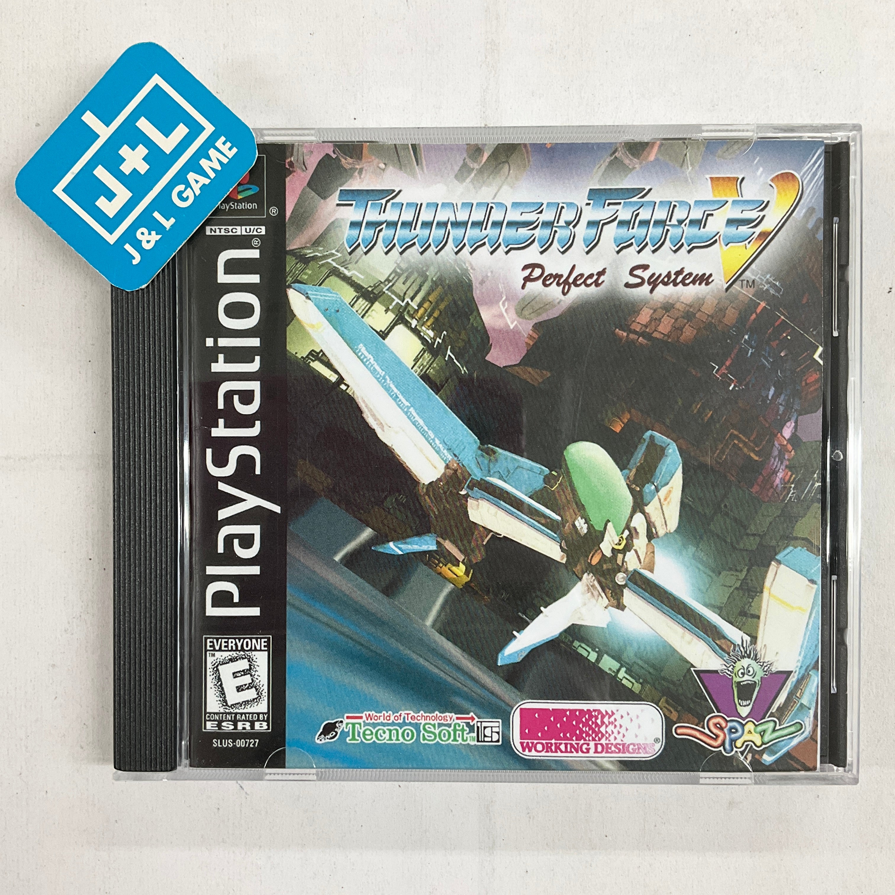 Thunder Force V: Perfect System - (PS1) PlayStation 1 [Pre-Owned] | J&L ...