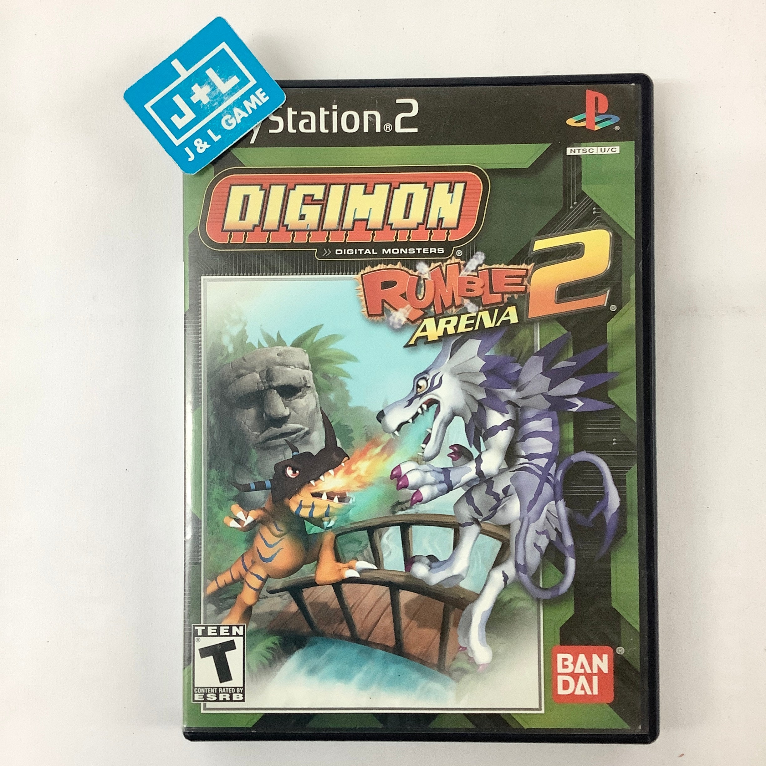 Digimon Rumble Arena 2 - (PS2) PlayStation 2 [Pre-Owned] Video Games Bandai   