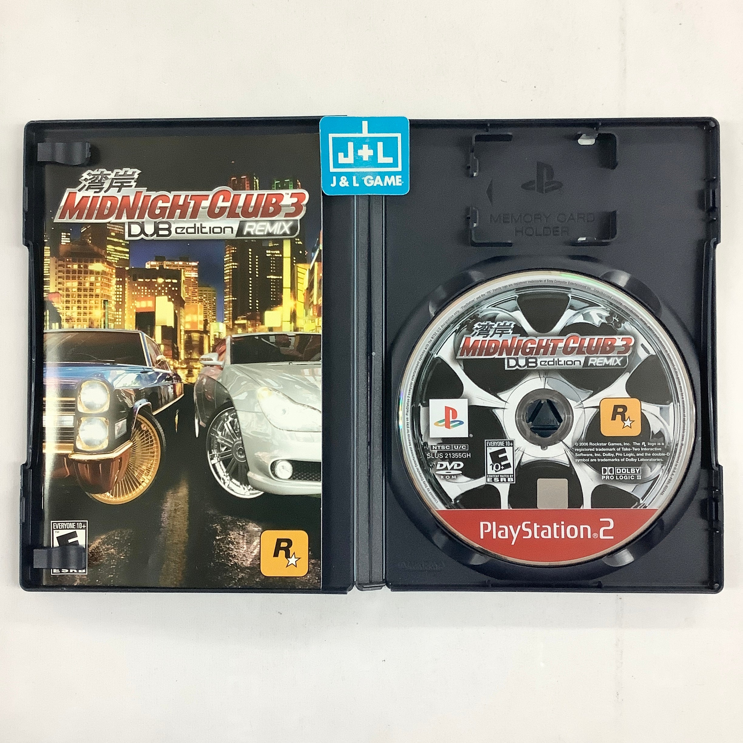 Midnight Club 3: DUB Edition Remix (Greatest Hits) - (PS2) PlayStation 2 [Pre-Owned] Video Games Rockstar Games   