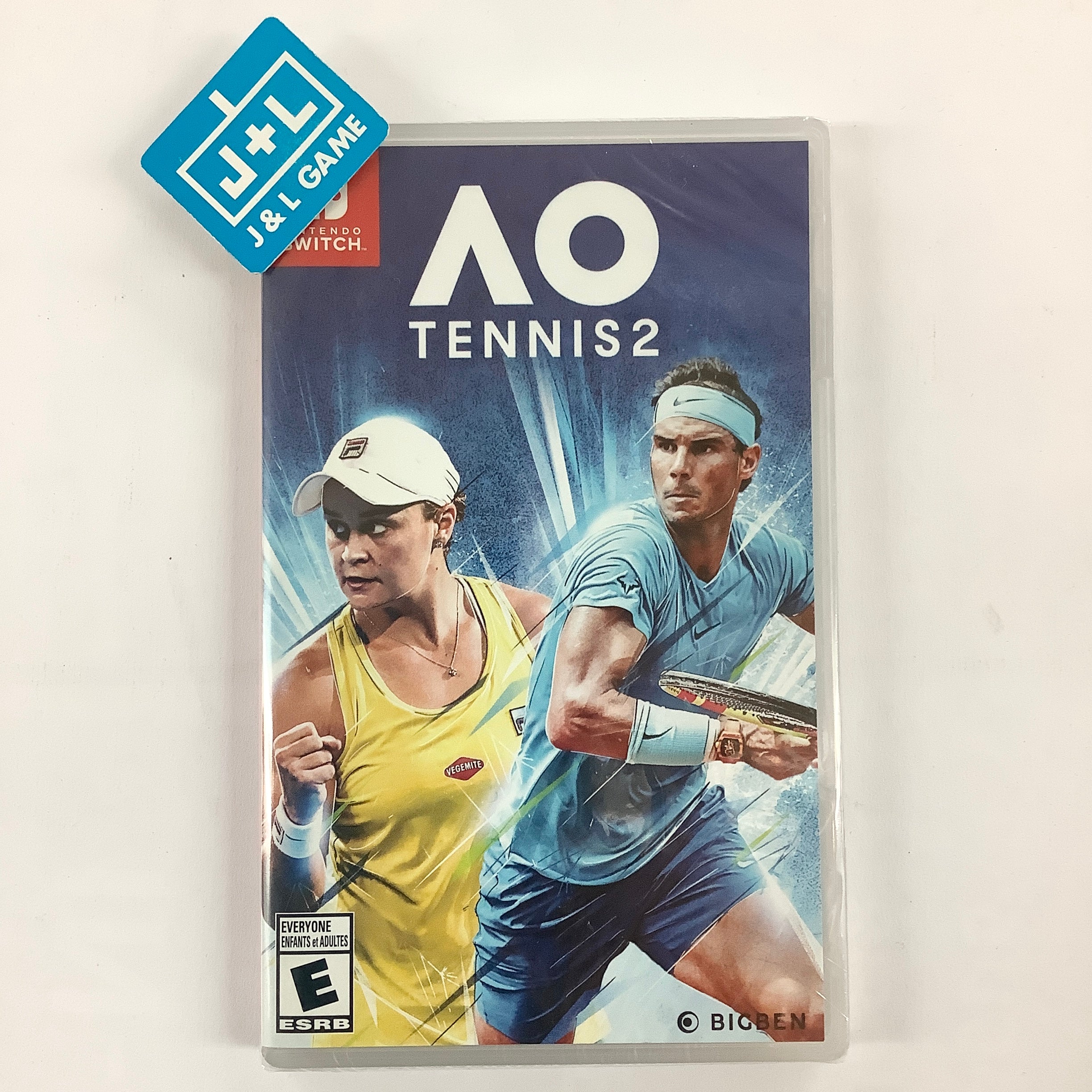 AO Tennis 2 - (NSW) Nintendo Switch Video Games Bigben Interactive   