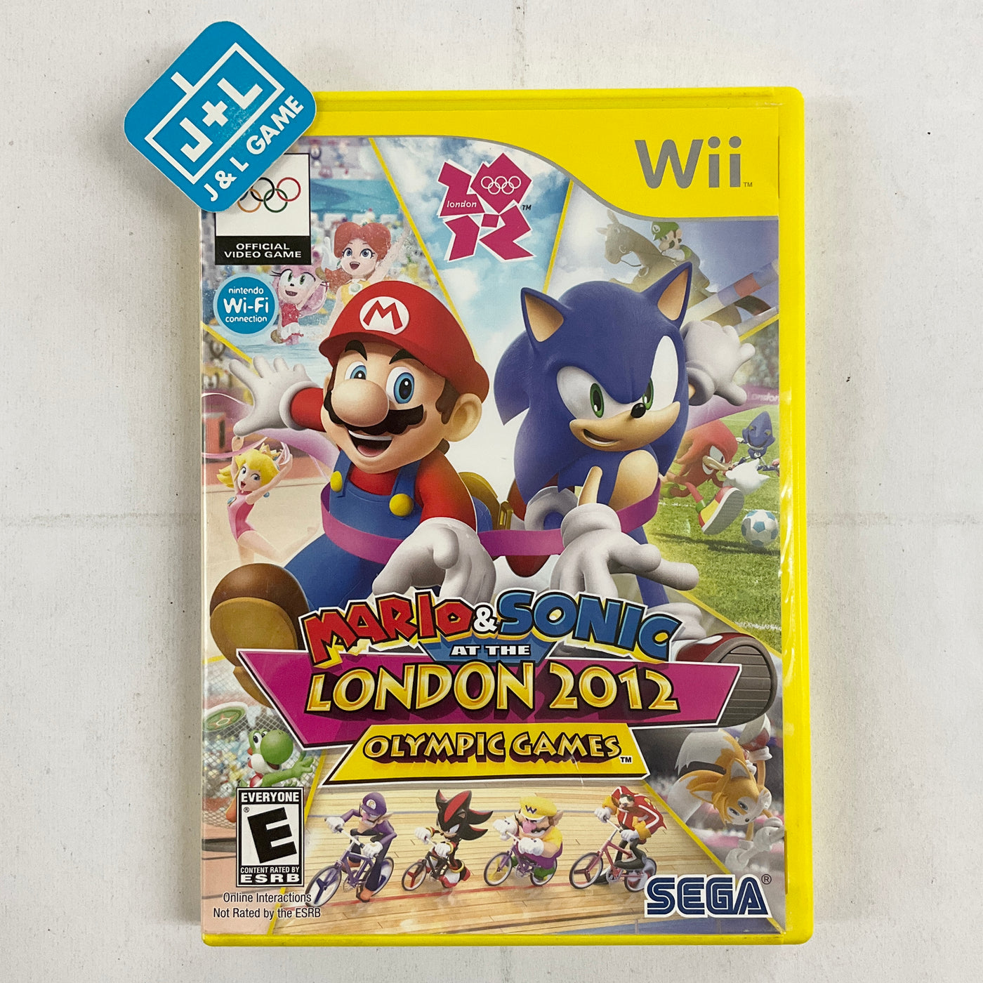 Mario & Sonic at the London 2012 Olympic Games - Nintendo Wii [Pre-Owned] Video Games SEGA   
