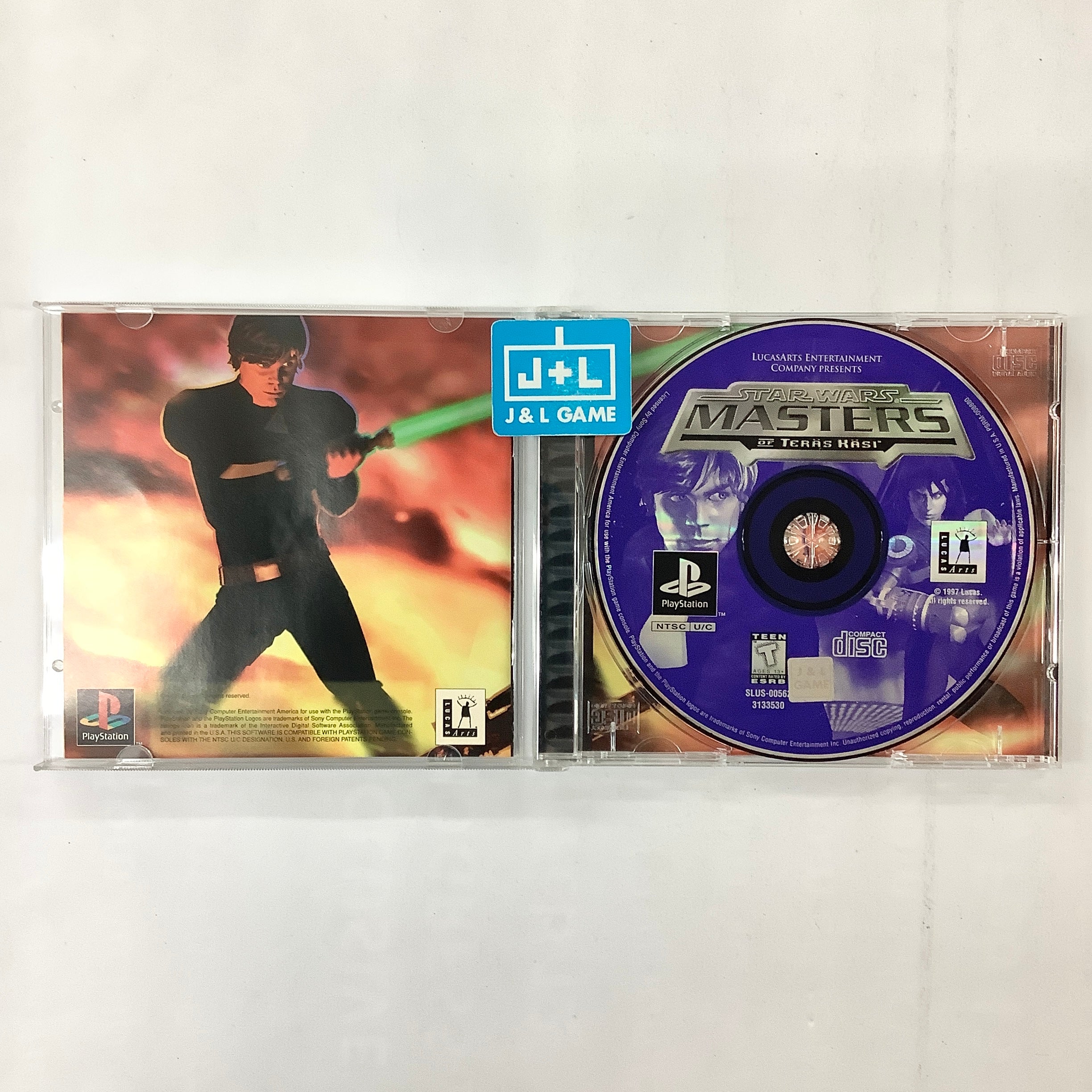 Star Wars: Masters of Teras Kasi - (PS1) PlayStation 1 [Pre-Owned] Video Games LucasArts   