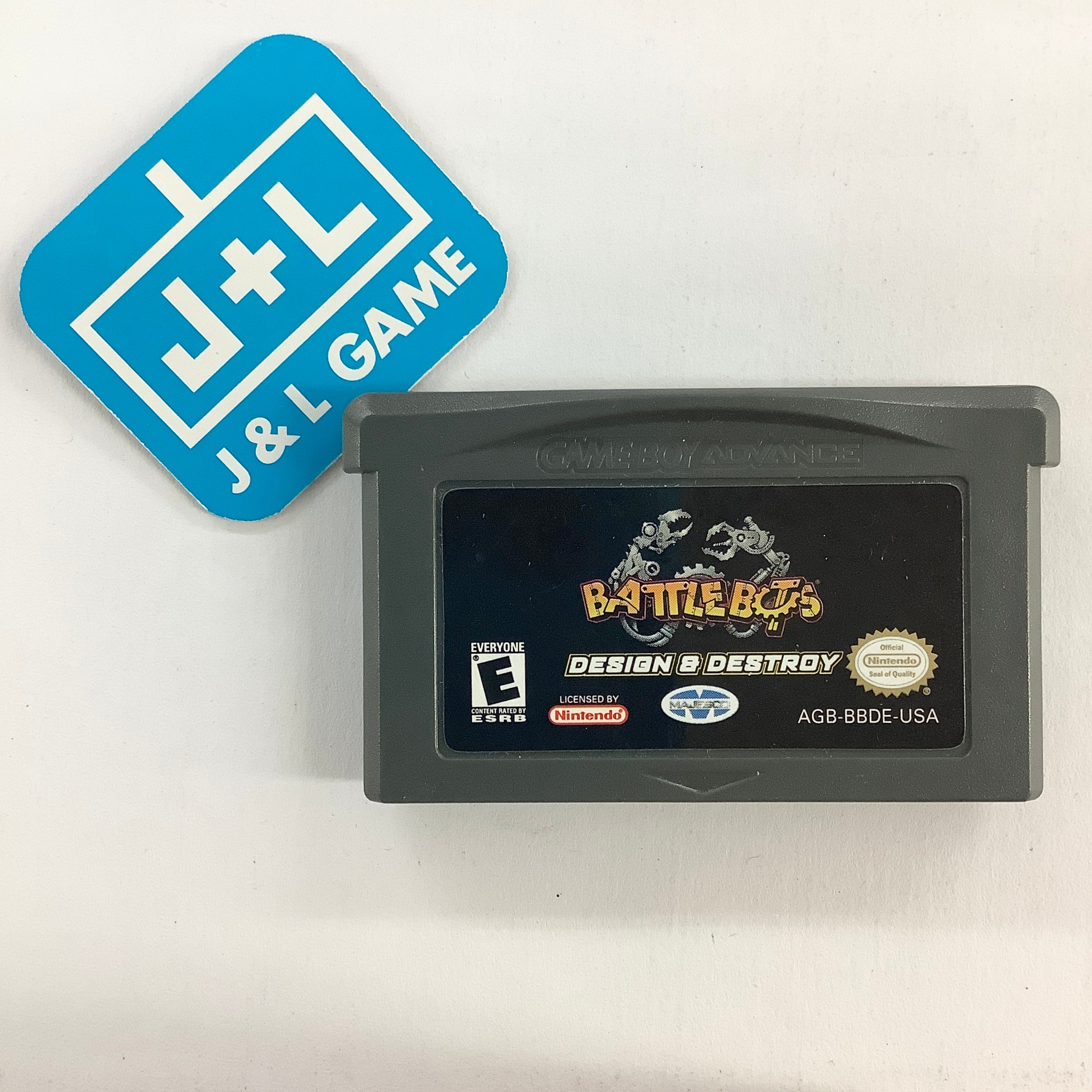Battlebots: Design & Destroy - (GBA) Game Boy Advance [Pre-Owned] Video Games Majesco   