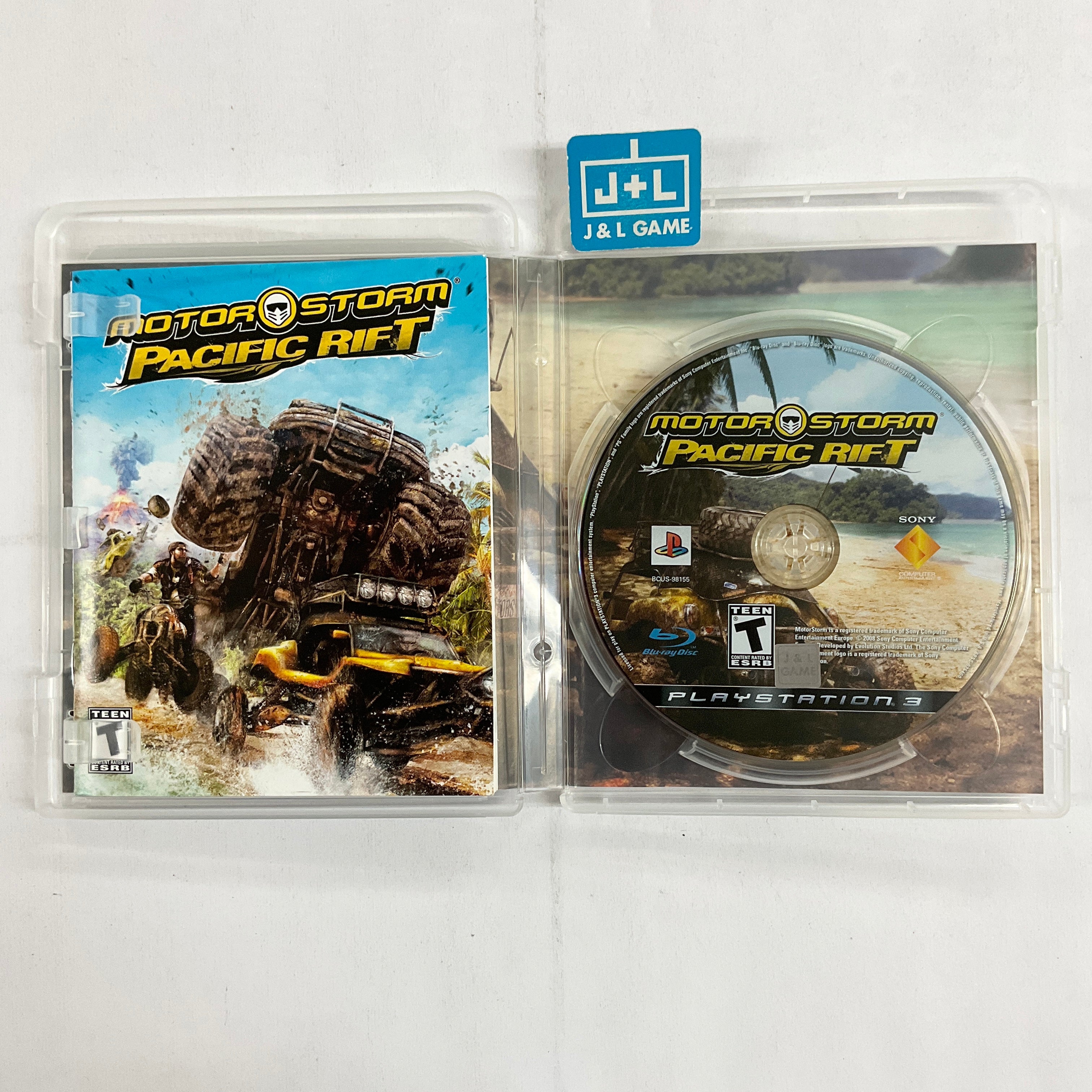 MotorStorm: Pacific Rift - (PS3) PlayStation 3 [Pre-Owned] Video Games SCEA   